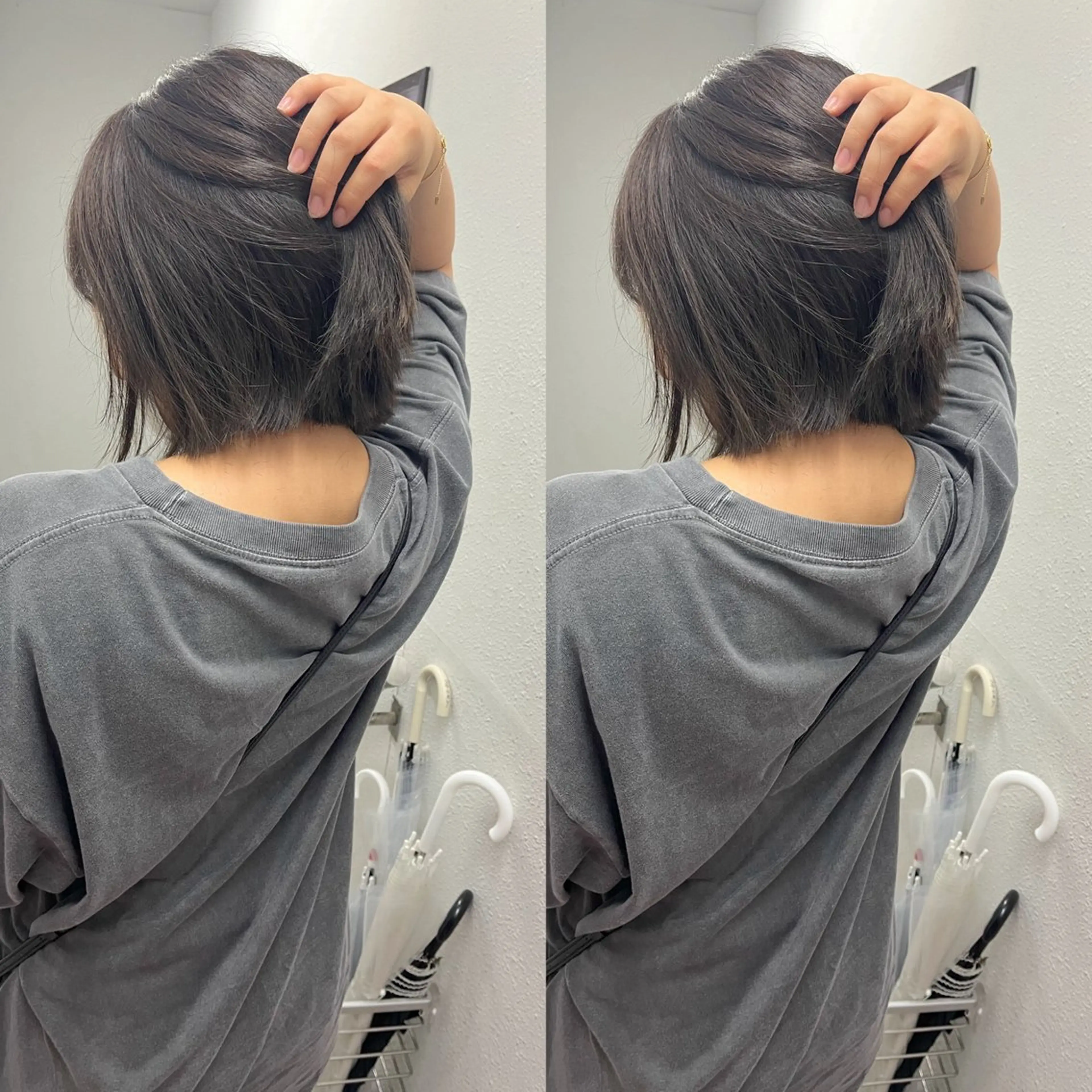 ショート カット ヘアカラー 💗レイヤーショート ボブ艶髪/竜也💗のヘアスタイル