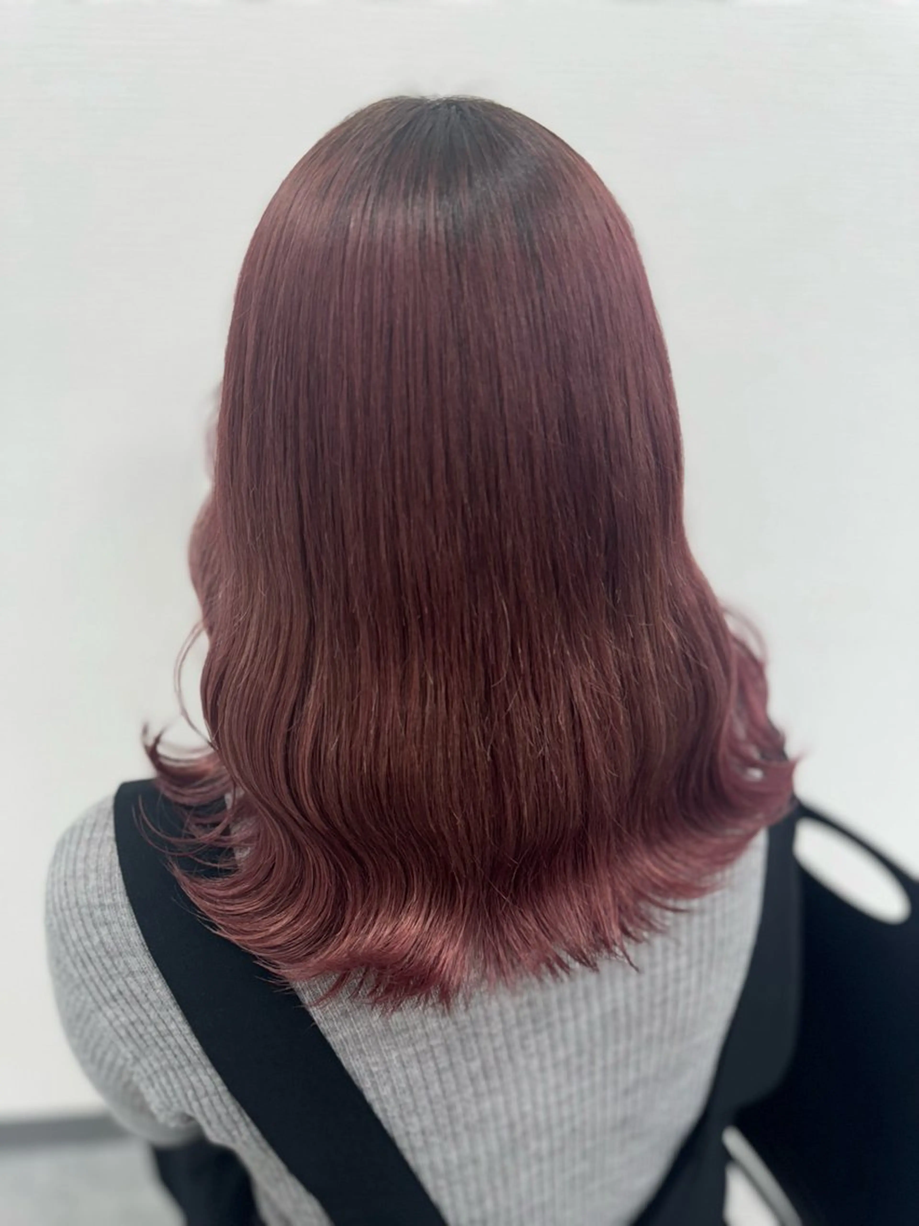 セミロング カラー ヘアカラー トリートメント ヘアセット 🎀愛されgirly ヘア🫧Ayakaのヘアスタイル