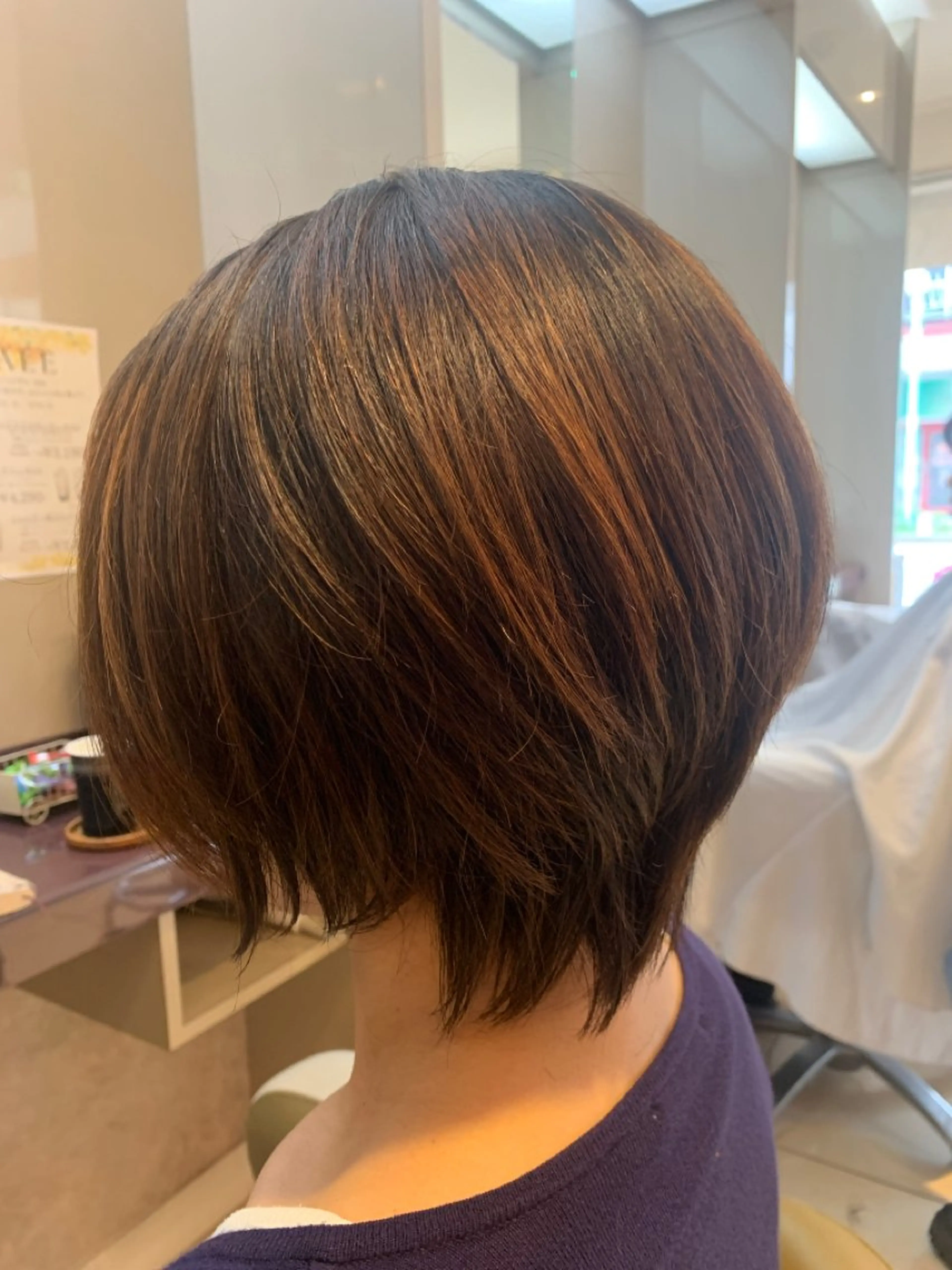 ショート カット 大島 裕也のヘアスタイル