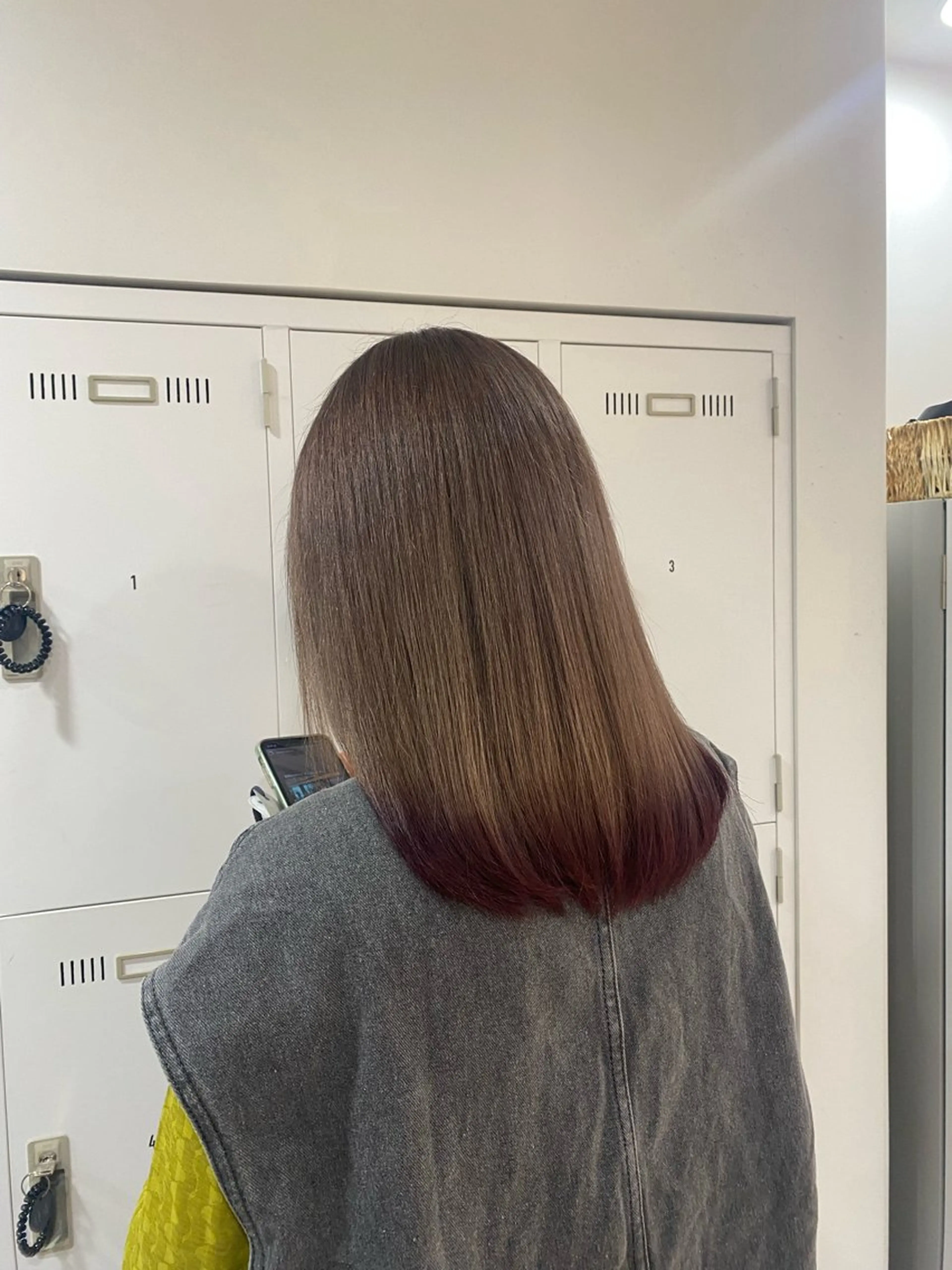 ✂︎再来✂︎カット+カラーの写真