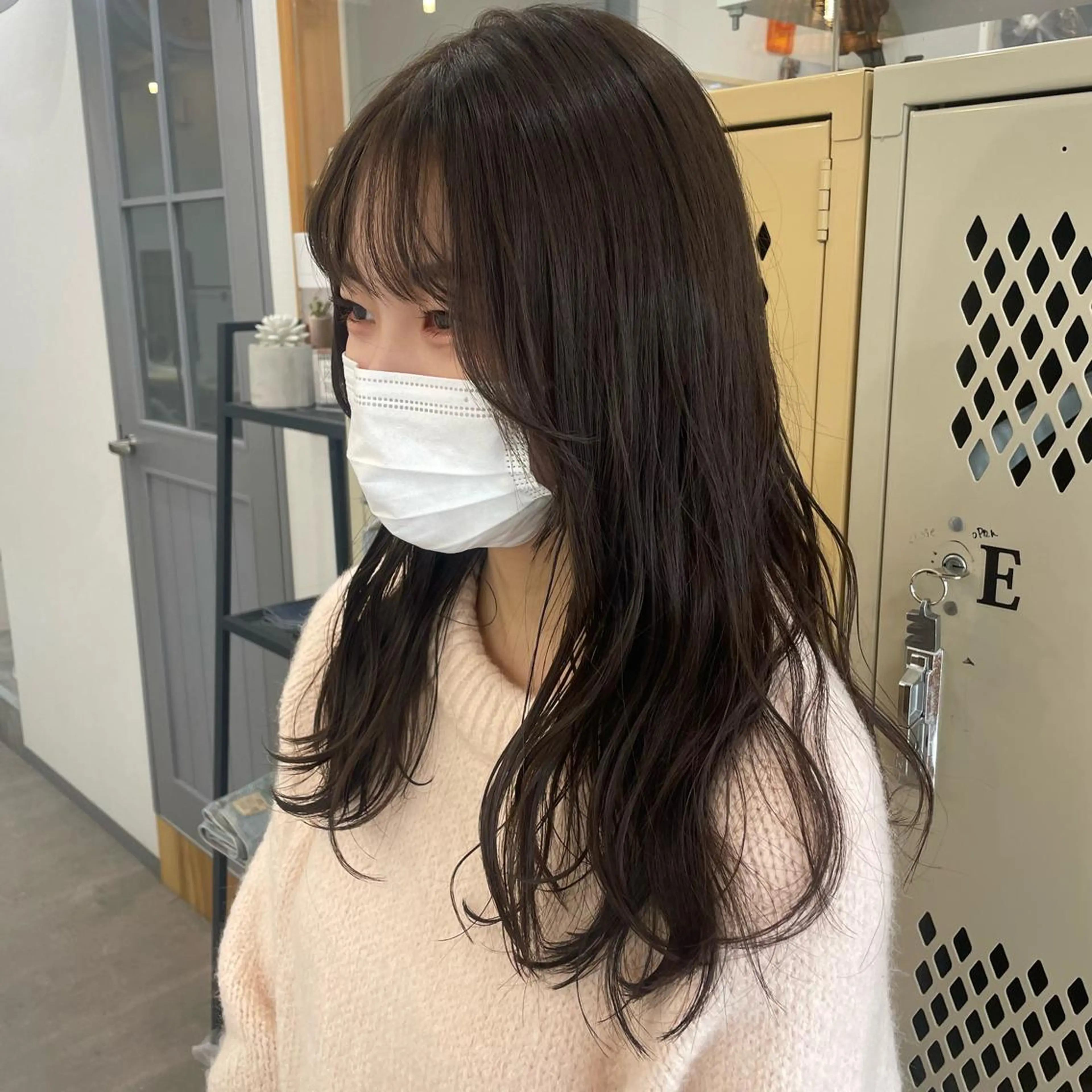 ロング カット ヘアカラー トリートメント SUNC🍀大熊 花奈絵🍀のヘアスタイル