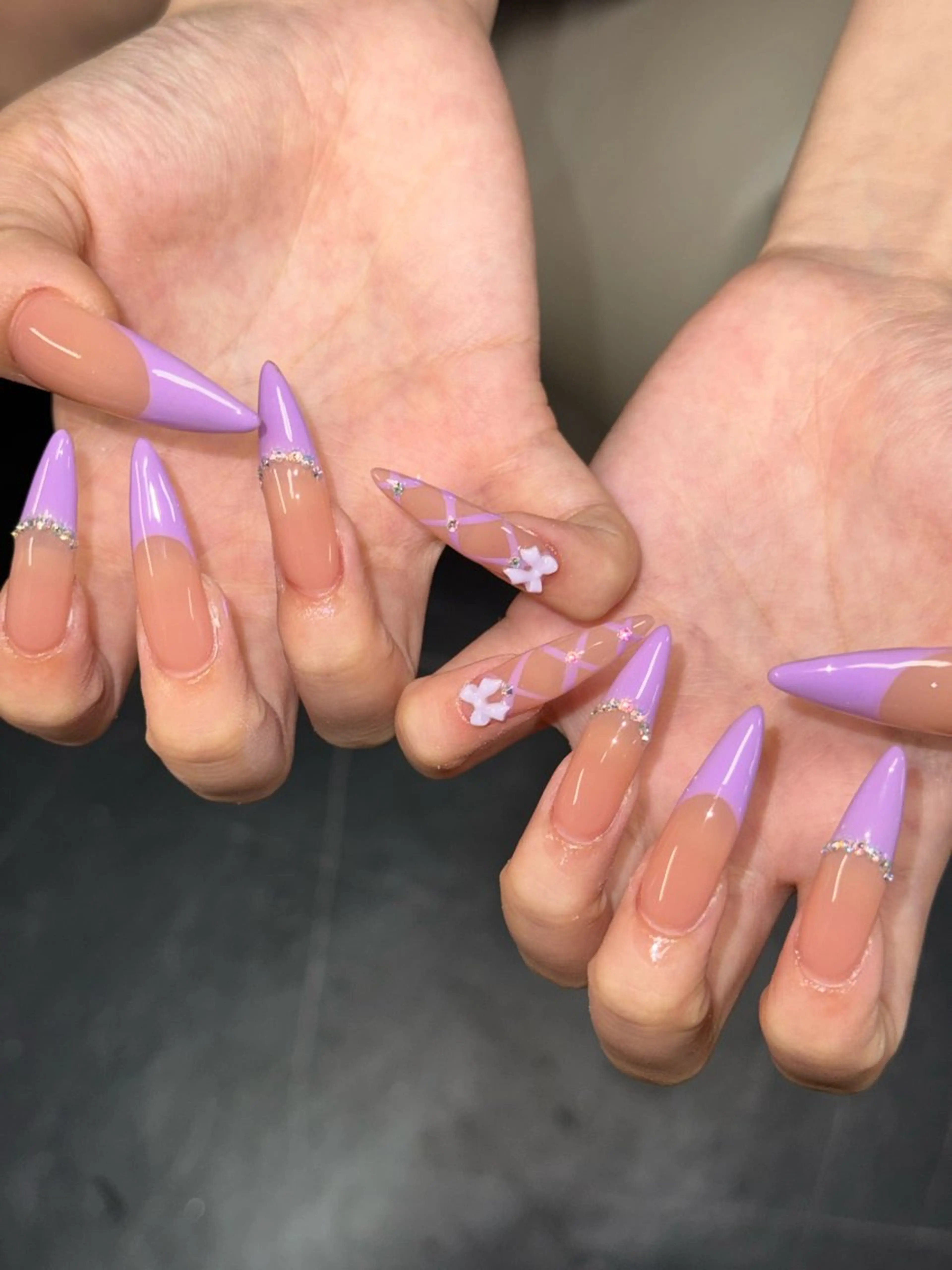 ネイル ハンドネイル hazuki ☽ 4月予約受付中✨のネイルデザイン