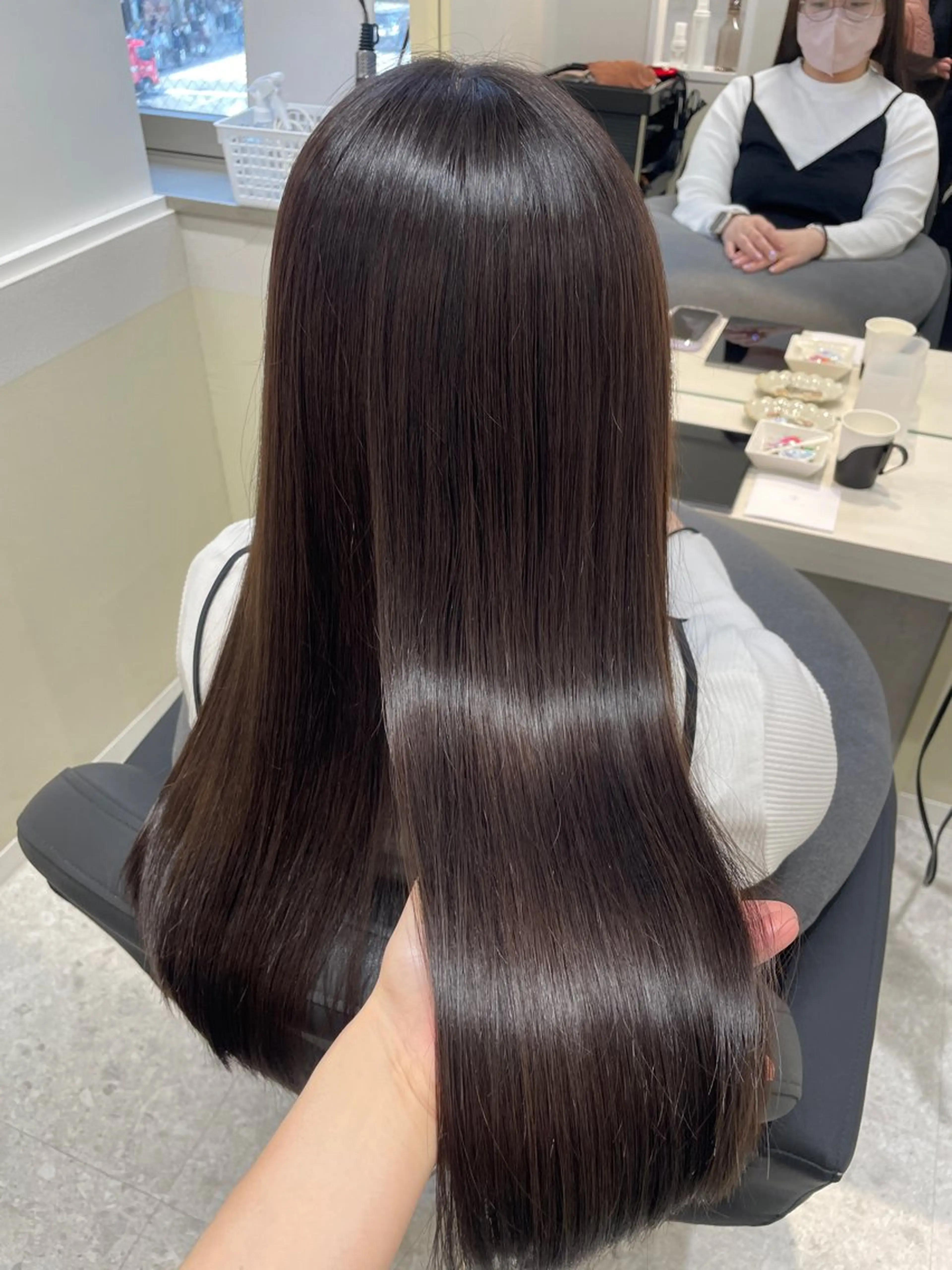 🌸5月限定🌸《柔らかな仕上がり》縮毛矯正+超音波3stepトリートメントの写真