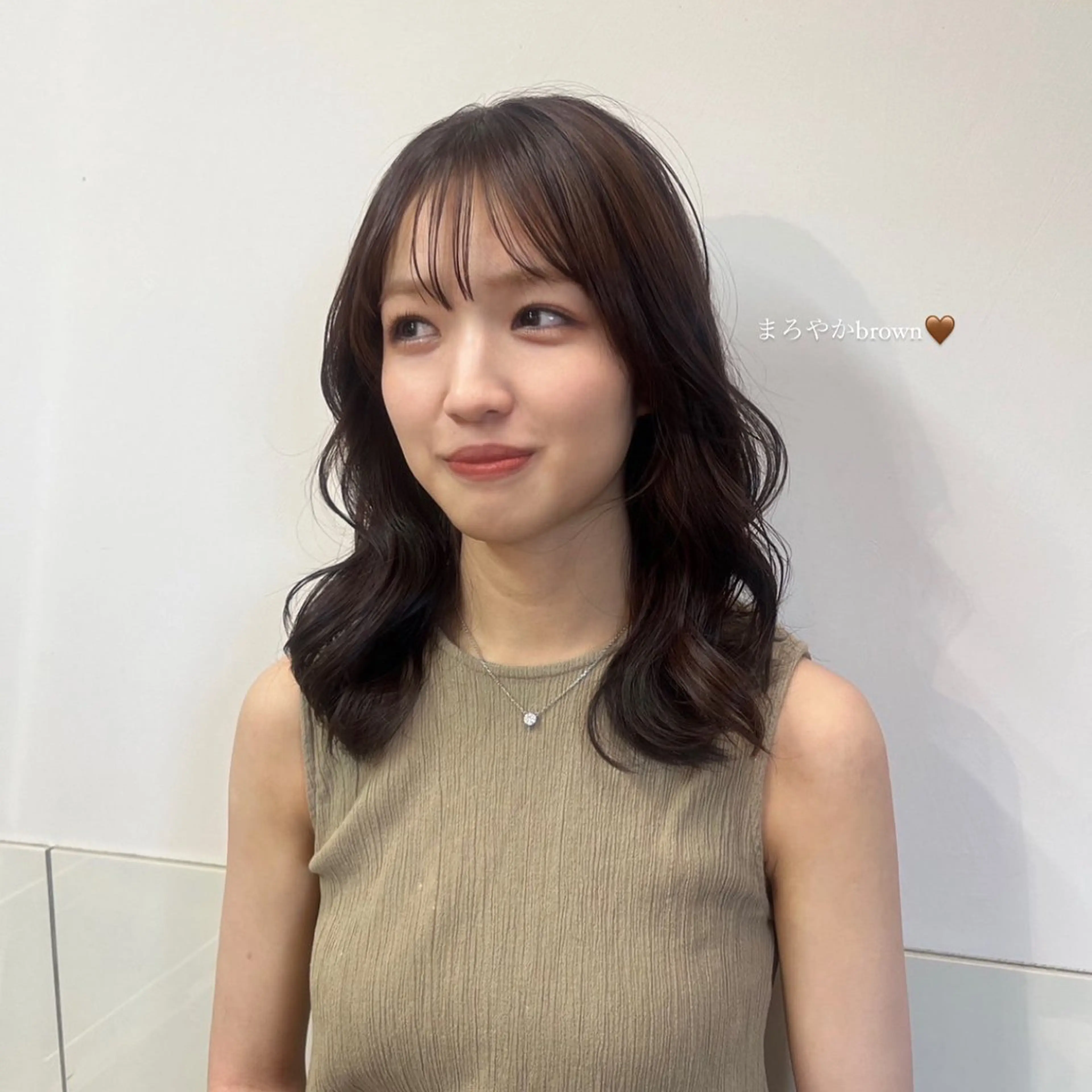 ミディアム カラー セナ foto武蔵小杉︎︎のヘアスタイル