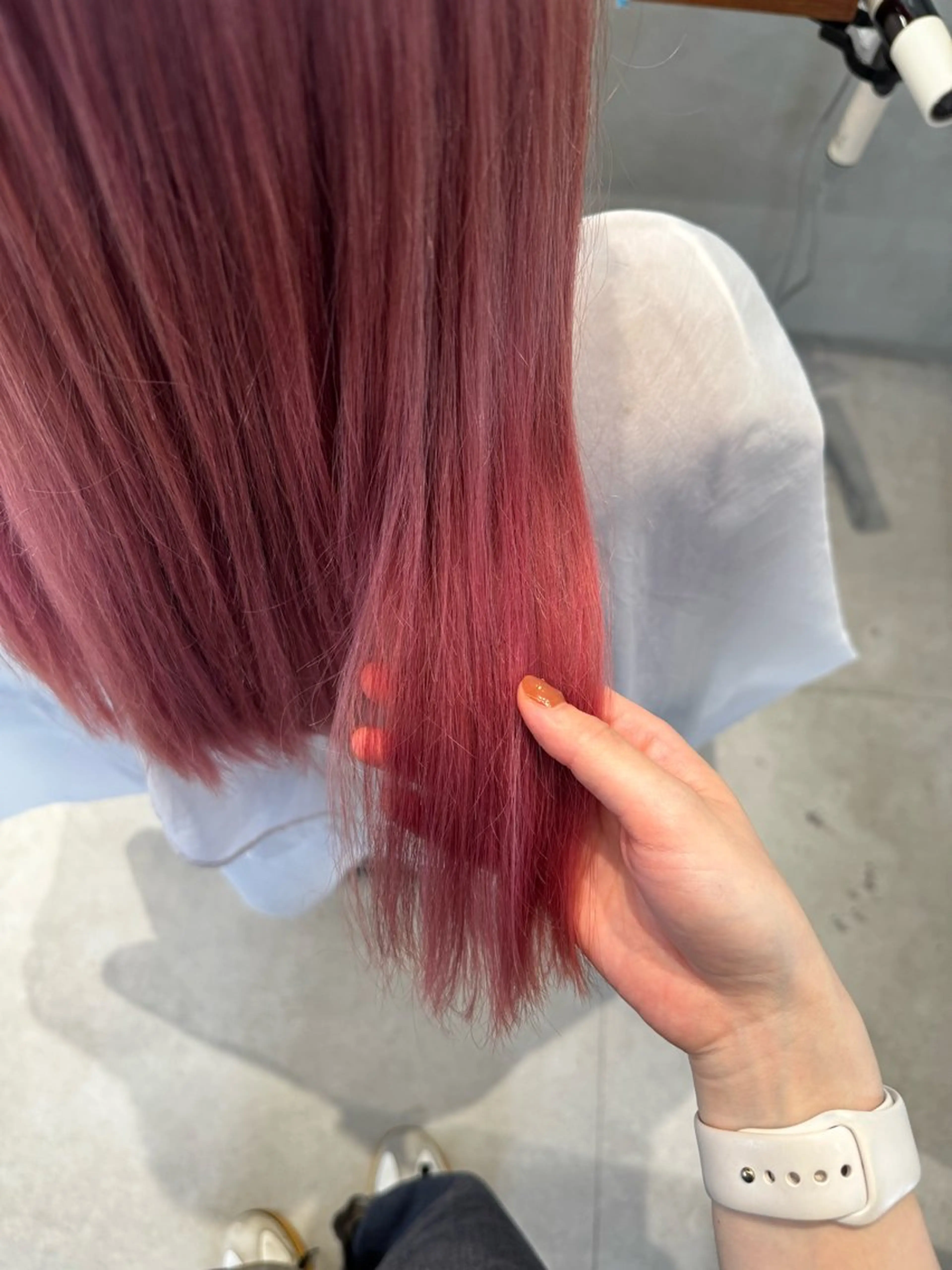 ロング ヘアカラー kage Nanamiのヘアスタイル