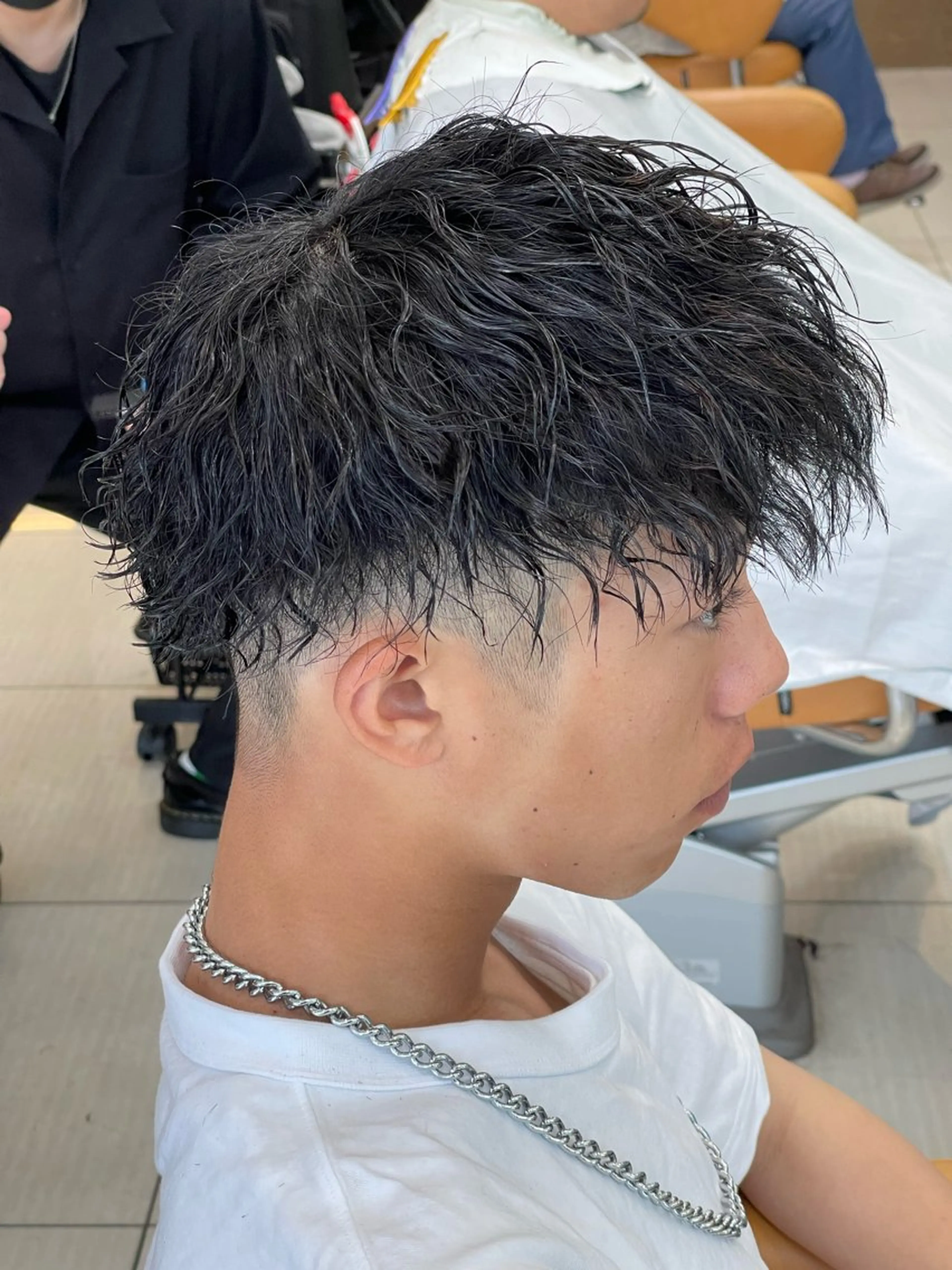 ショート パーマ 髪質改善 縮毛矯正 トリートメント ストレートパーマ パーマ SOYON西大寺店所属・ダブルカラー/ 髪質改善💎安藤のヘアスタイル