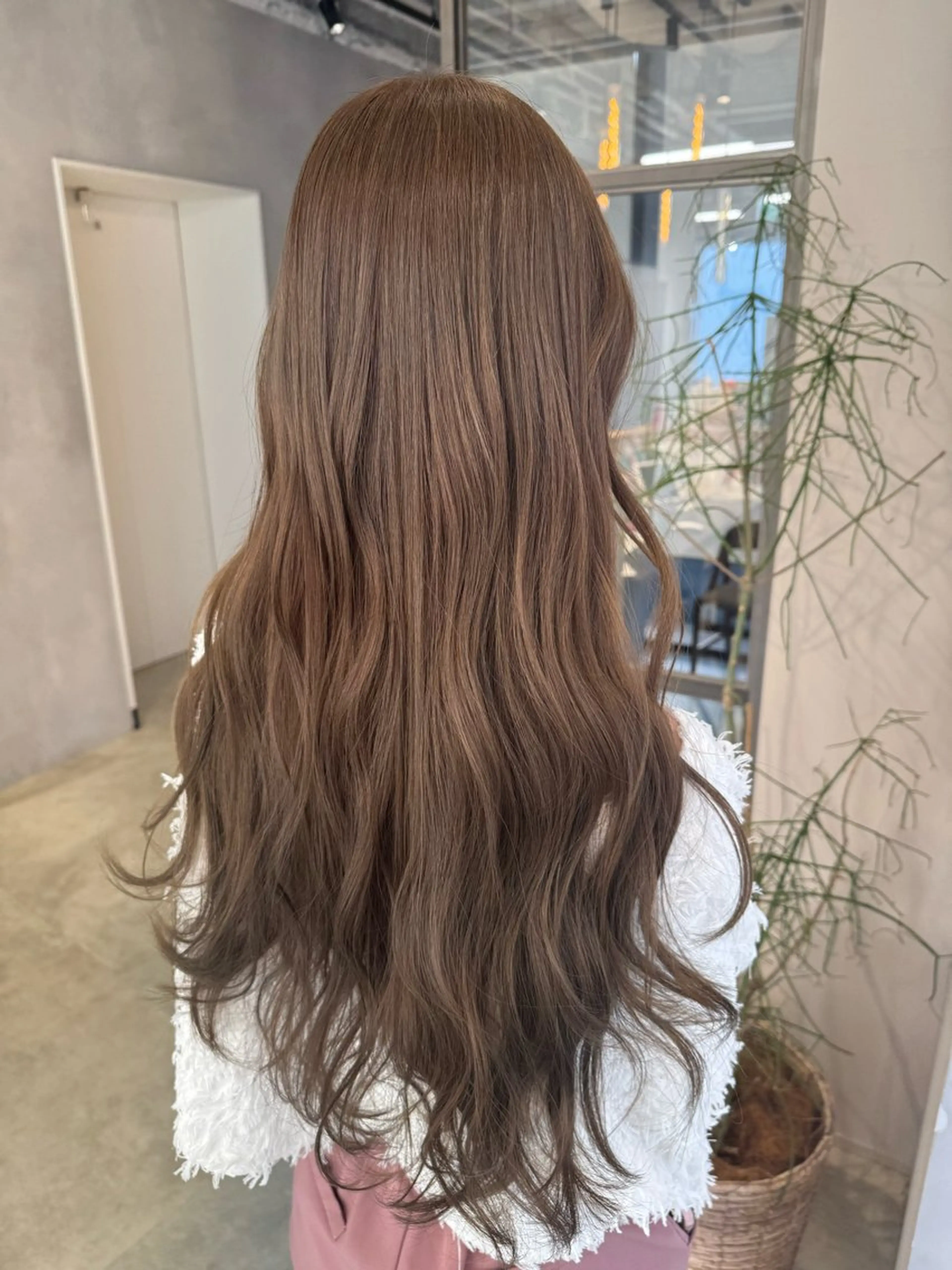 カラー ブリーチ ダブルカラー イルミナカラー ブリーチなしカラー カット ヘアカラー トリートメント 透明感カラー✨艶髪 制作🌱山根あゆみのヘアスタイル