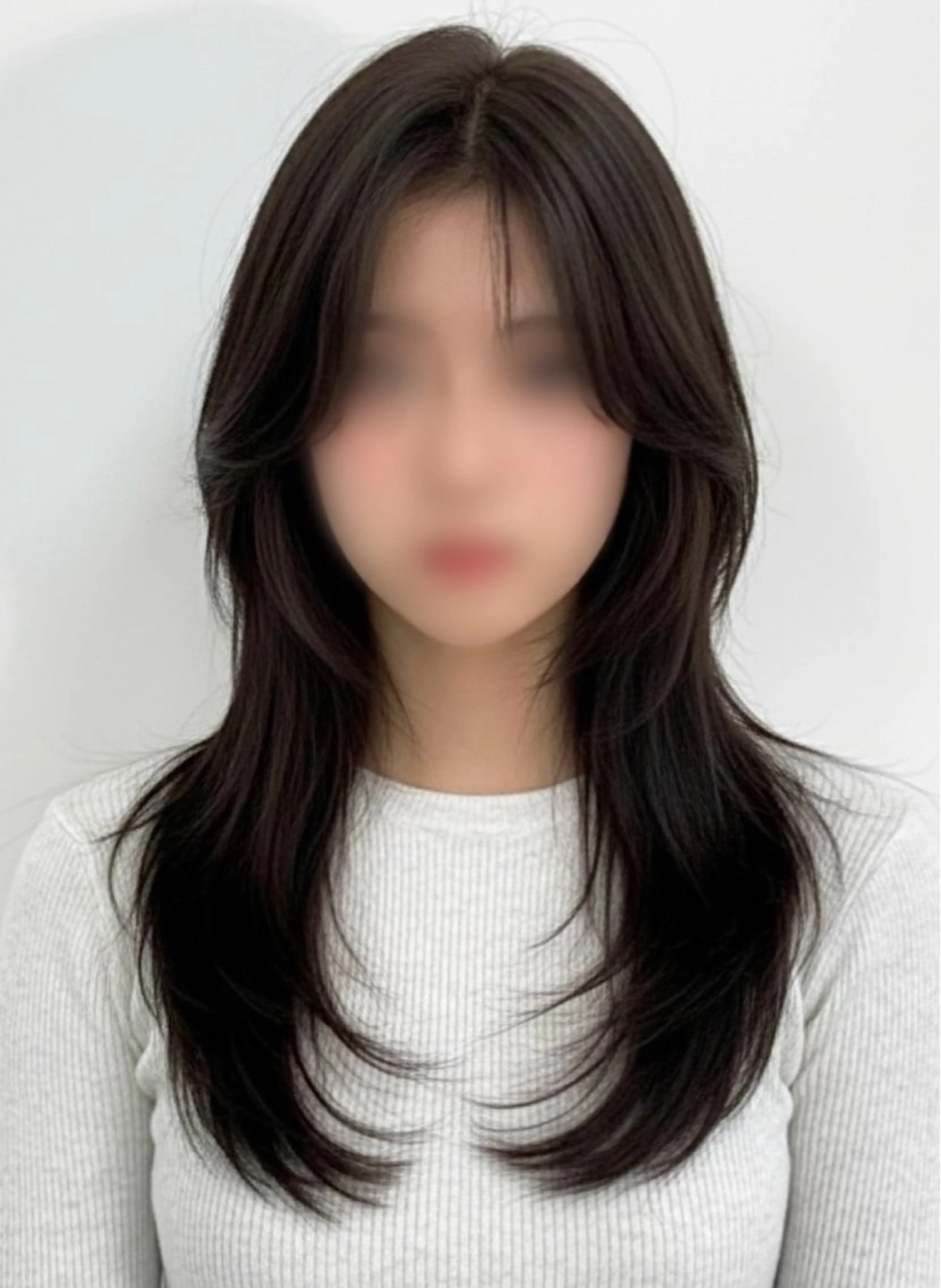 セミロング 渋谷/ハッシュ レイヤーカット/会田のヘアスタイル