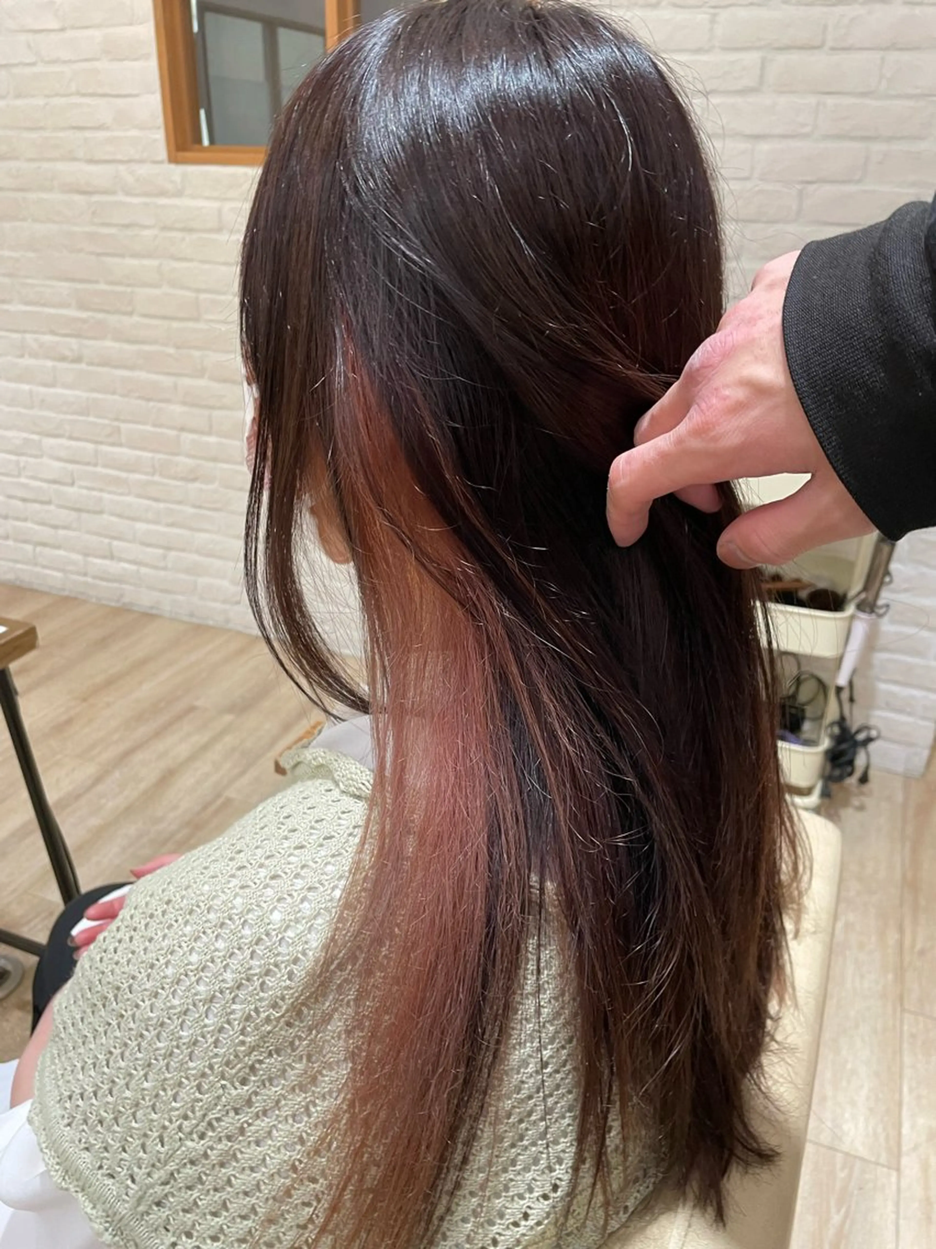 セミロング ✨伊藤修治✨レディー ス・メンズカット✨のヘアスタイル