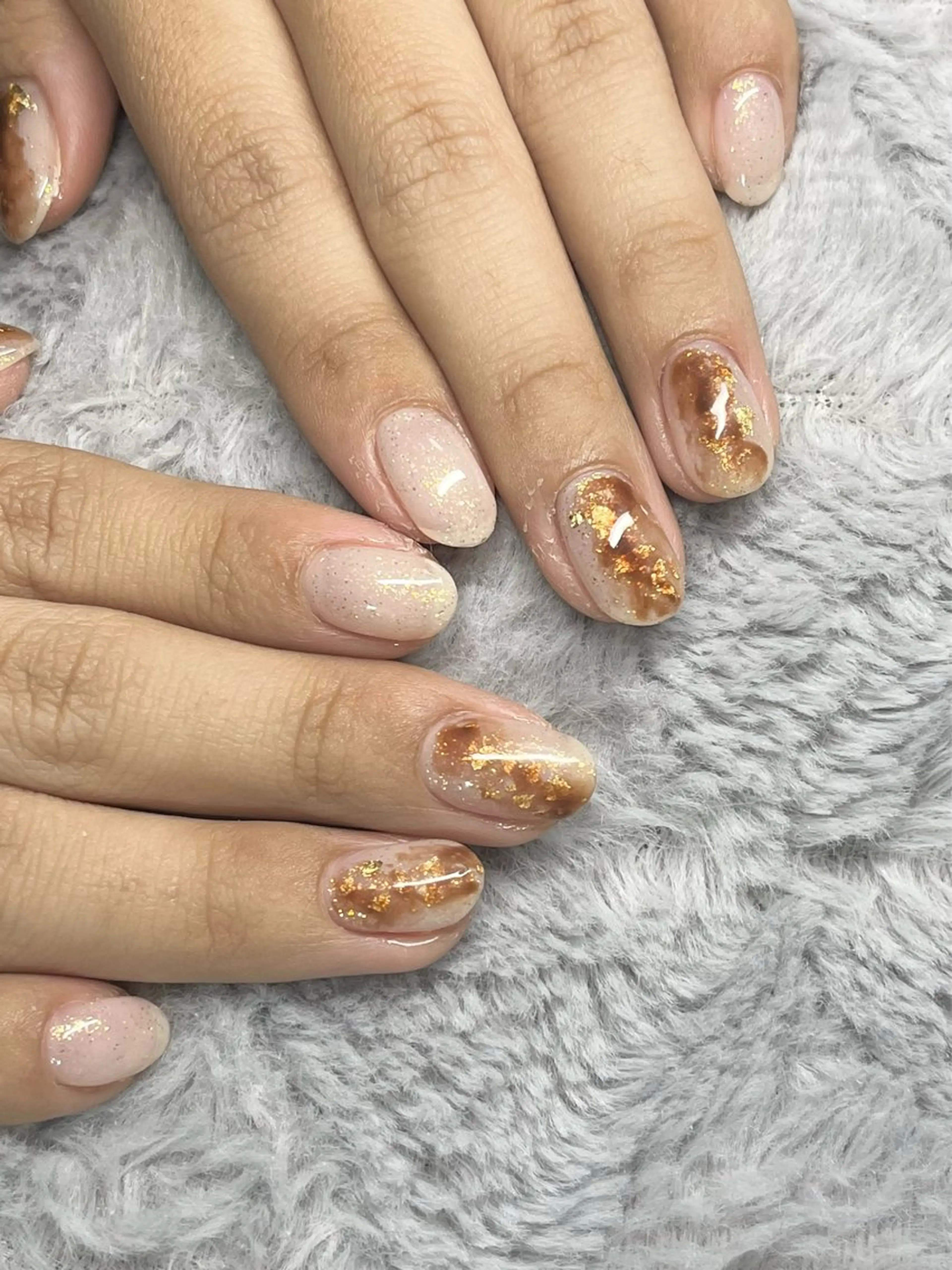 ネイル ハンドネイル パープルジュエルpurple jewel　立川所属・パープルジュエル AOYAGIのネイルデザイン