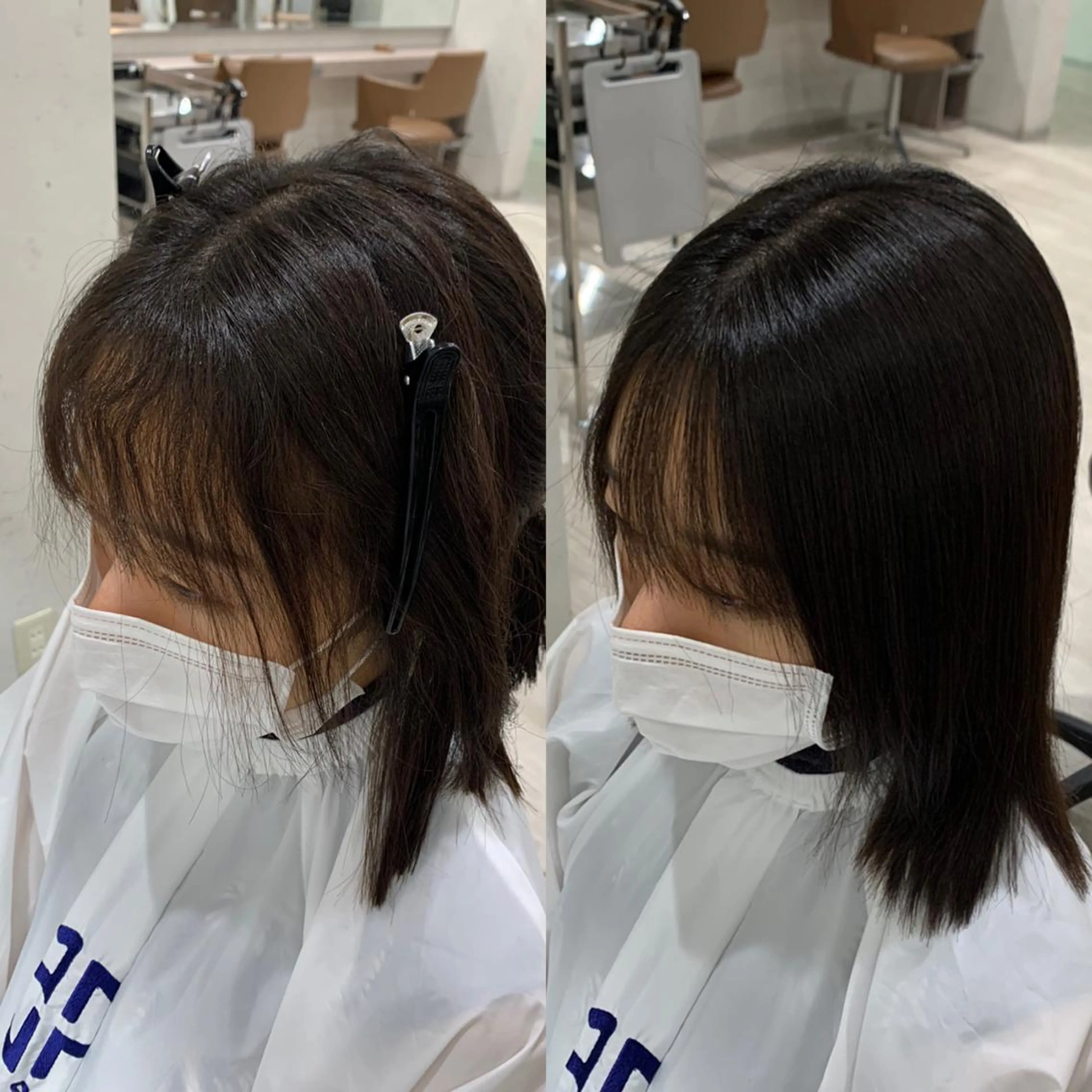 ミディアム パーマ ストレートパーマ CURE nex the salon表参道所属・【縮毛矯正プロ講師】 島野 伊央汰のヘアスタイル