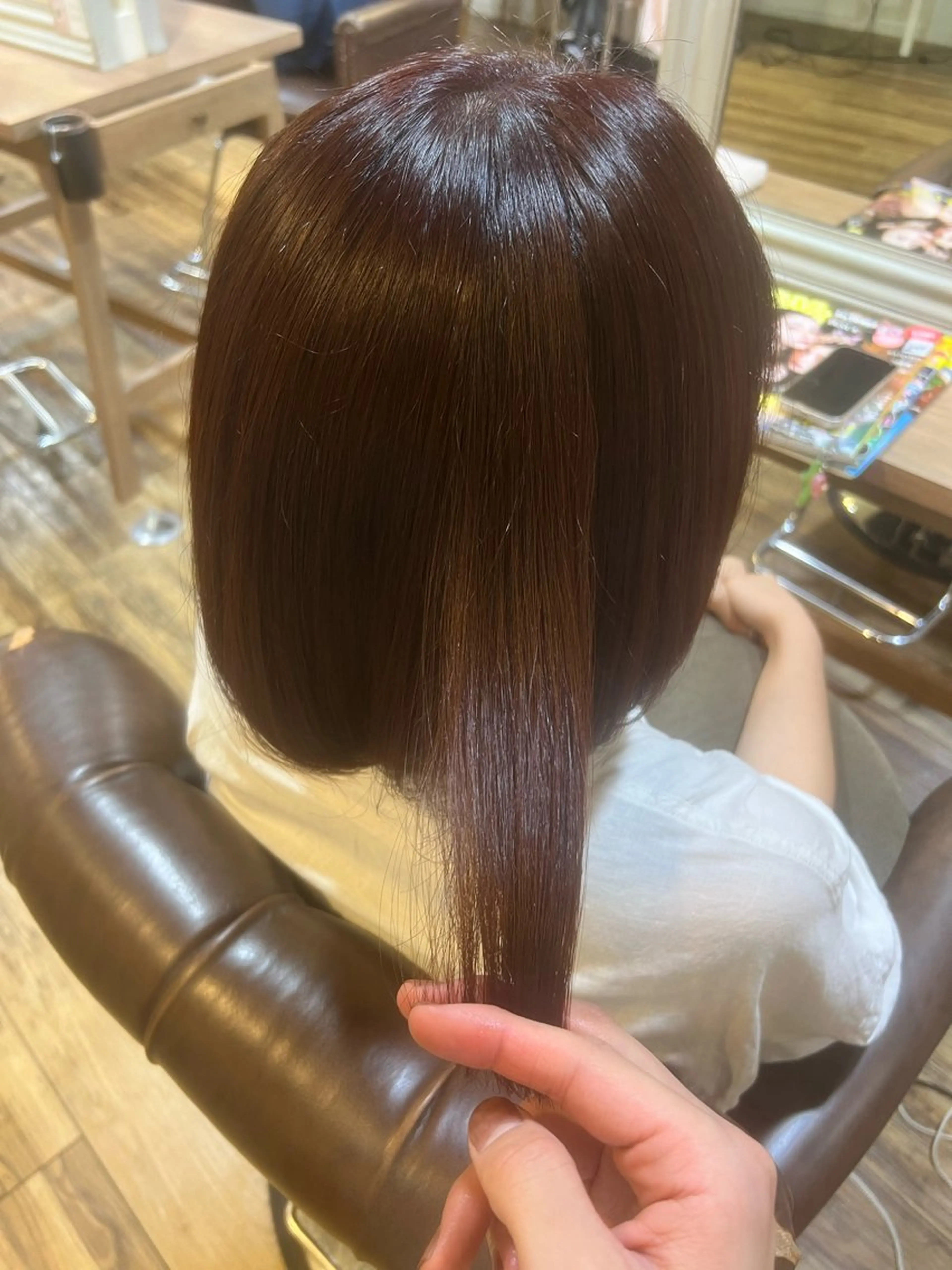 ミディアム ヘアカラー 大河内滉生 /オリーブカラー🫒のヘアスタイル