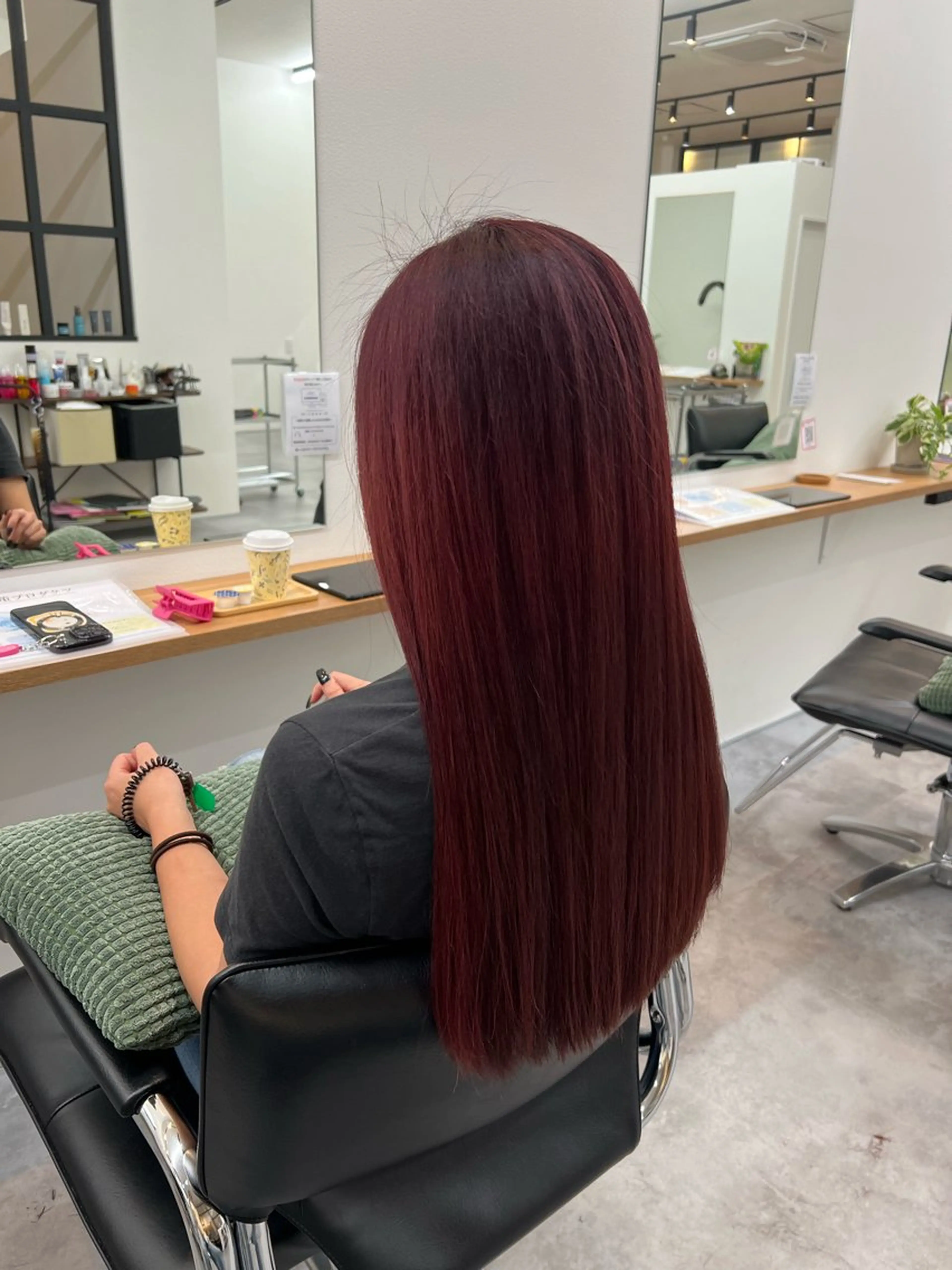 カラー レッドカラー ✨NOMAD印西✨ 黒川勇輝のヘアスタイル