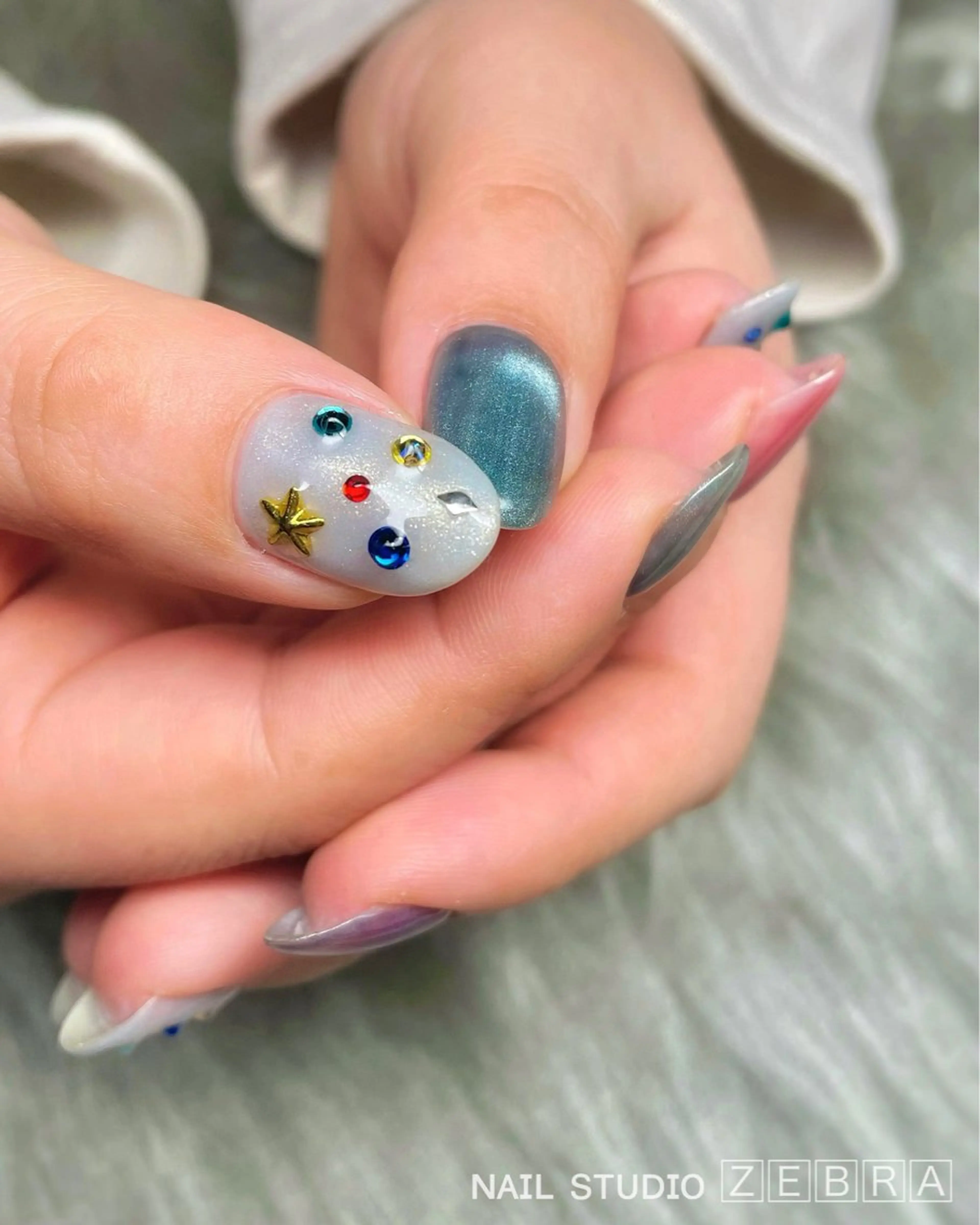 ネイル ハンドネイル Nail Studio Zebra所属・HINATA - ZEBRAのネイルデザイン