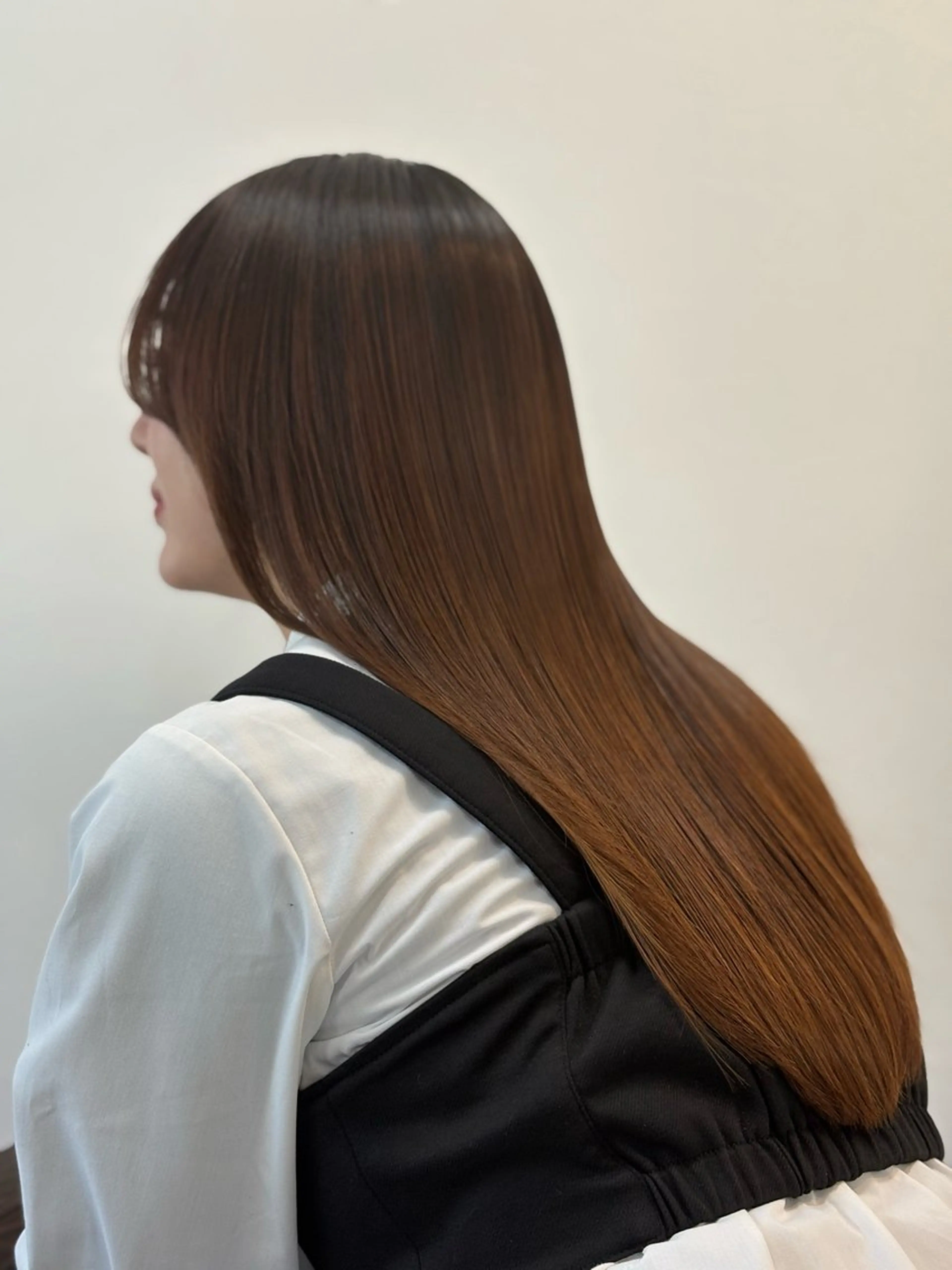 ロング 縮毛矯正 トリートメント 〝西葛西、葛西一番の 美髪に〟清水 真之介のヘアスタイル