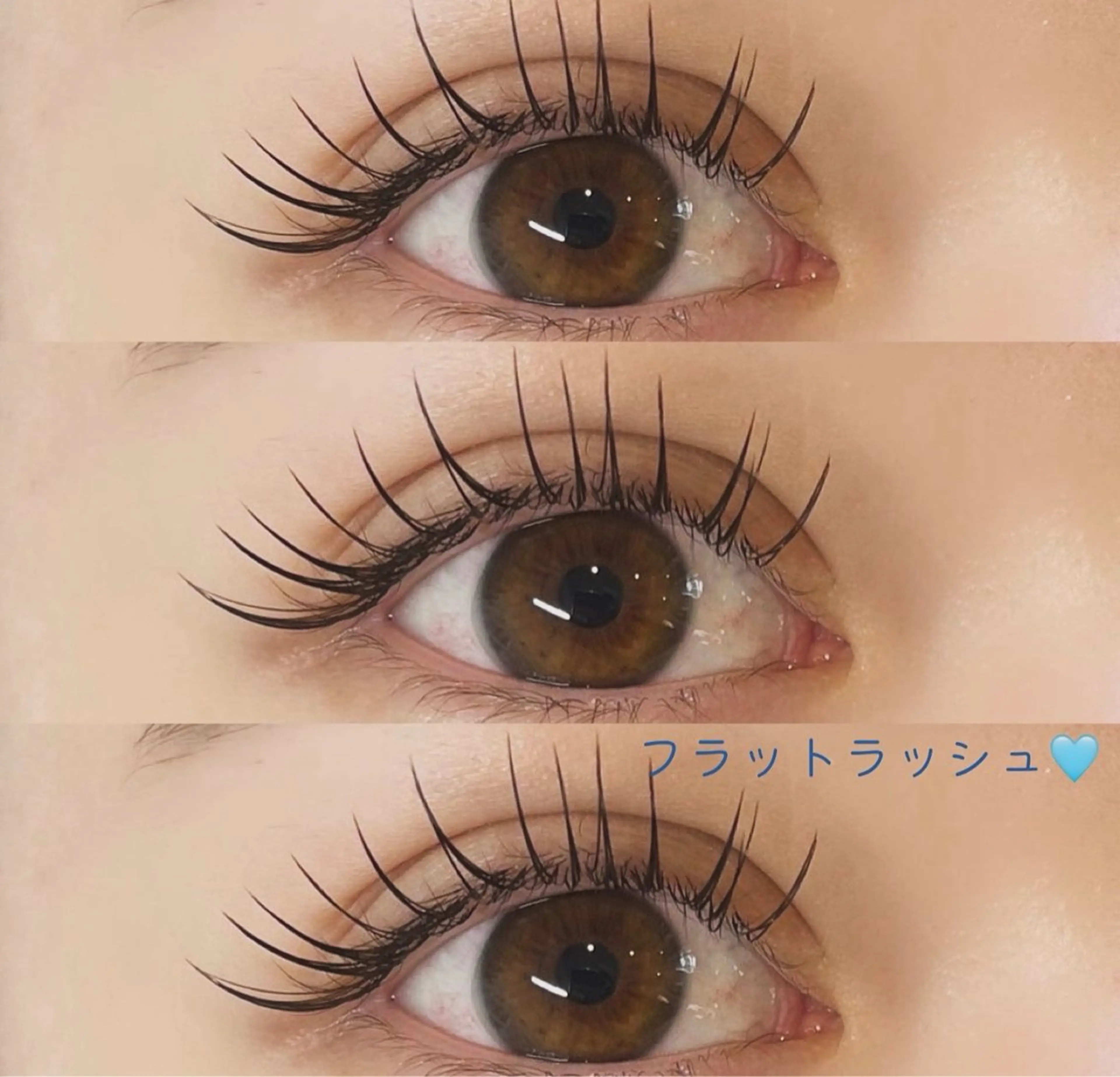 マツエク・マツパ 束感まつ毛 フラットラッシュ tote. misakiの眉毛・アイブロウイメージ