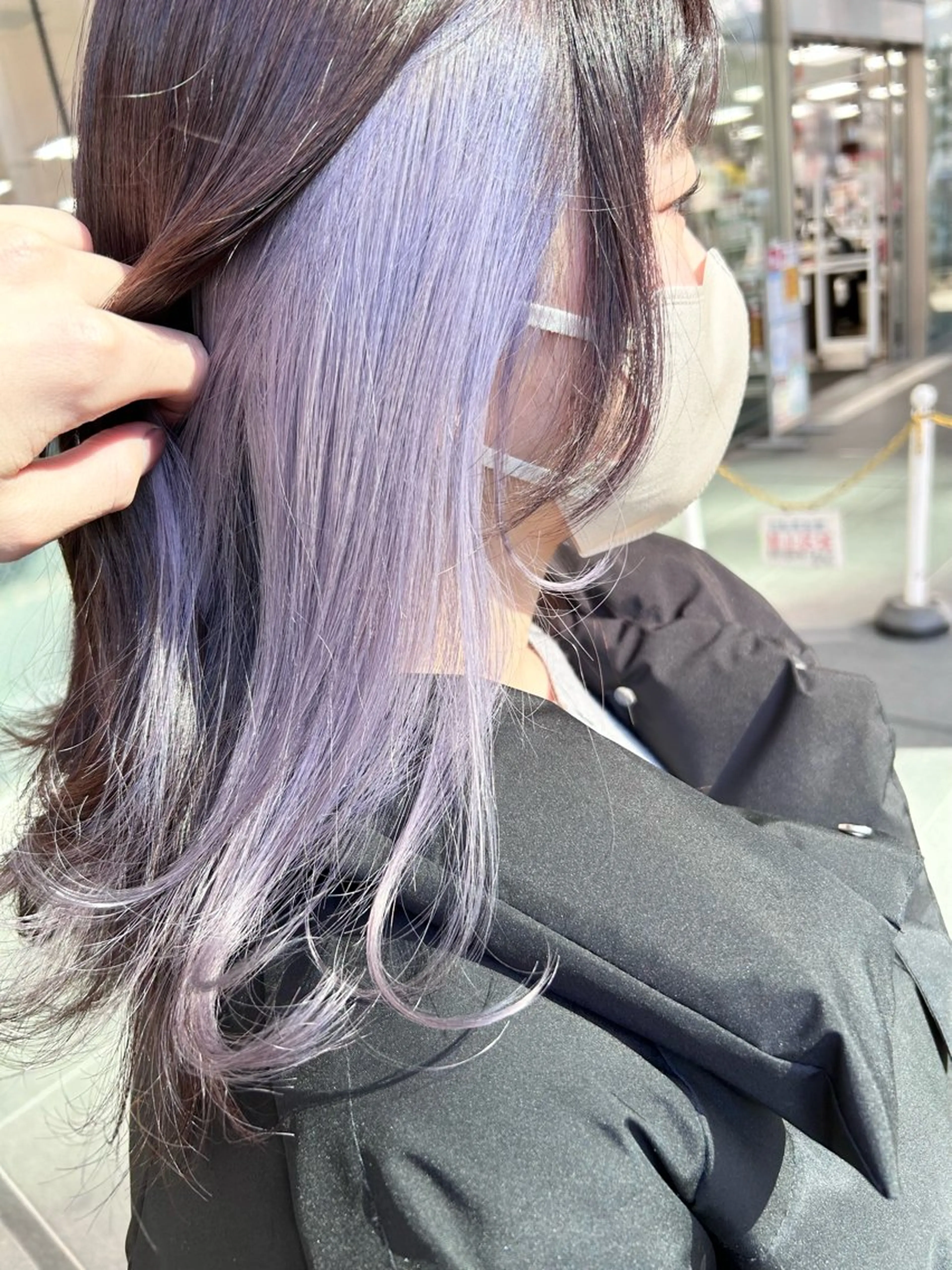 ロング 💞髪質改善/透明感 梅田韓国✨ストレートのヘアスタイル