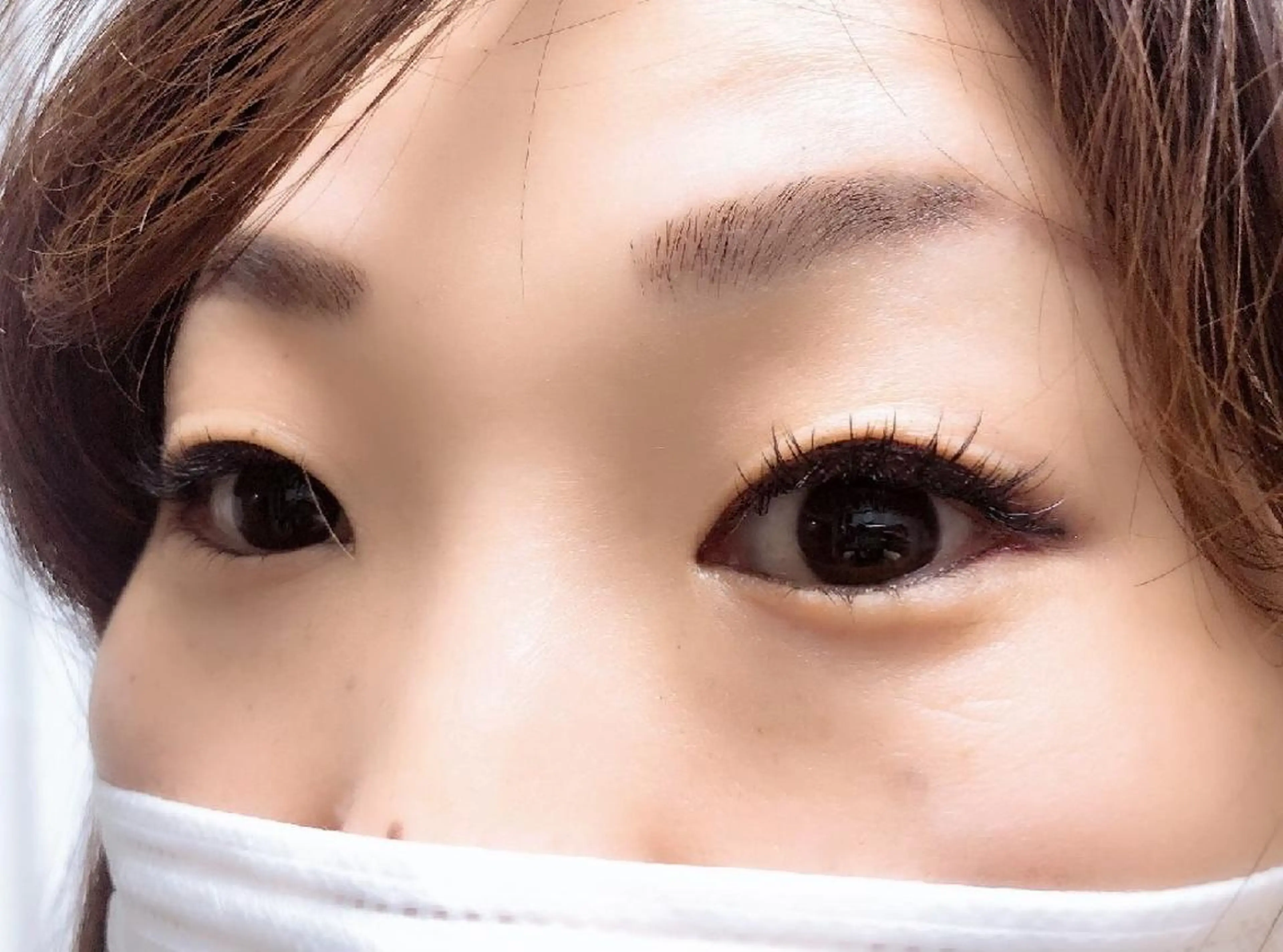 マツエク・マツパ 付け放題 キュート フラットラッシュ ナチュラル まつげパーマ 吉岡 ゆうなのマツエク・マツパデザイン