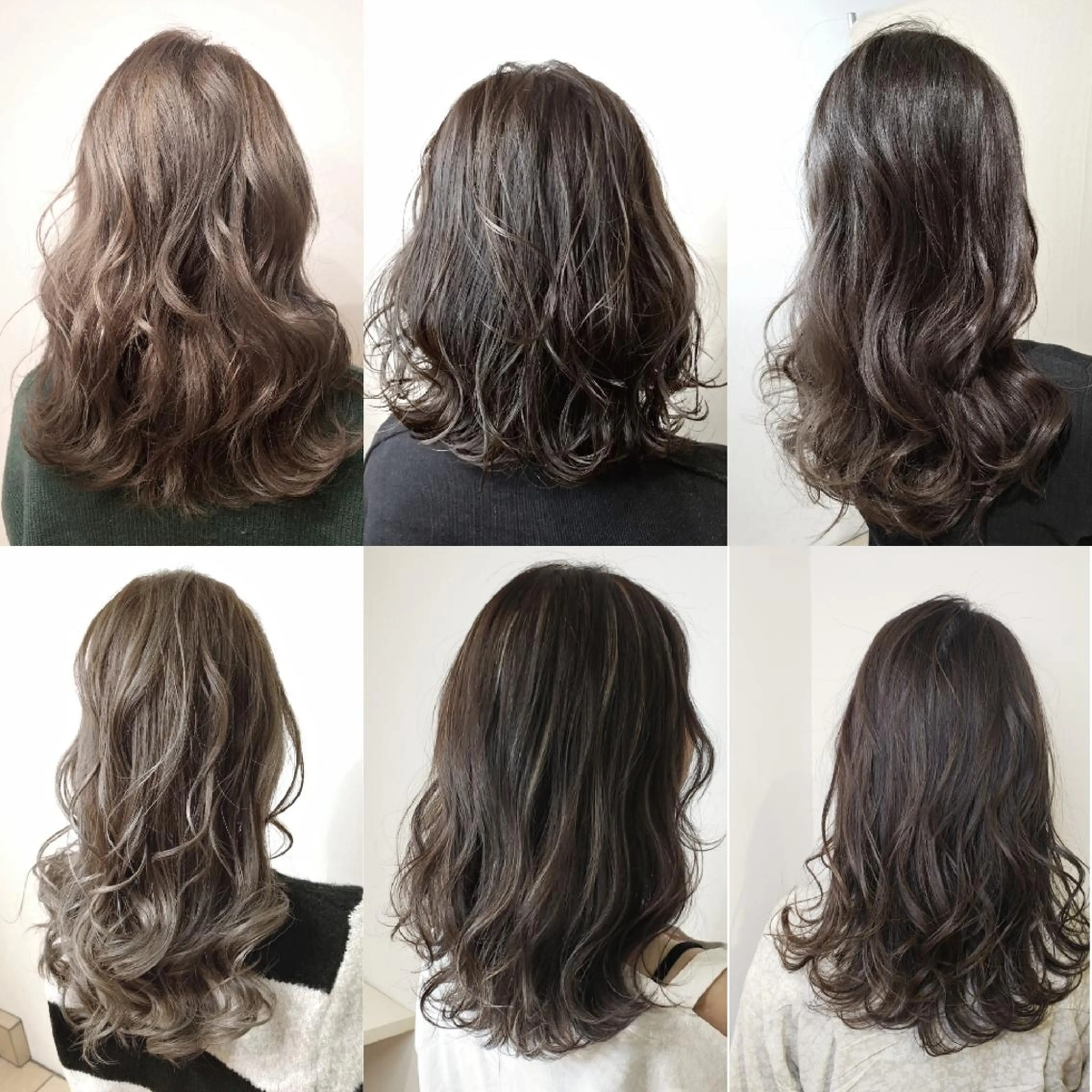 ミディアム カラー ヘアアレンジ アッシュ 【髪質改善美容師】t occa茨木篠原健太のヘアスタイル
