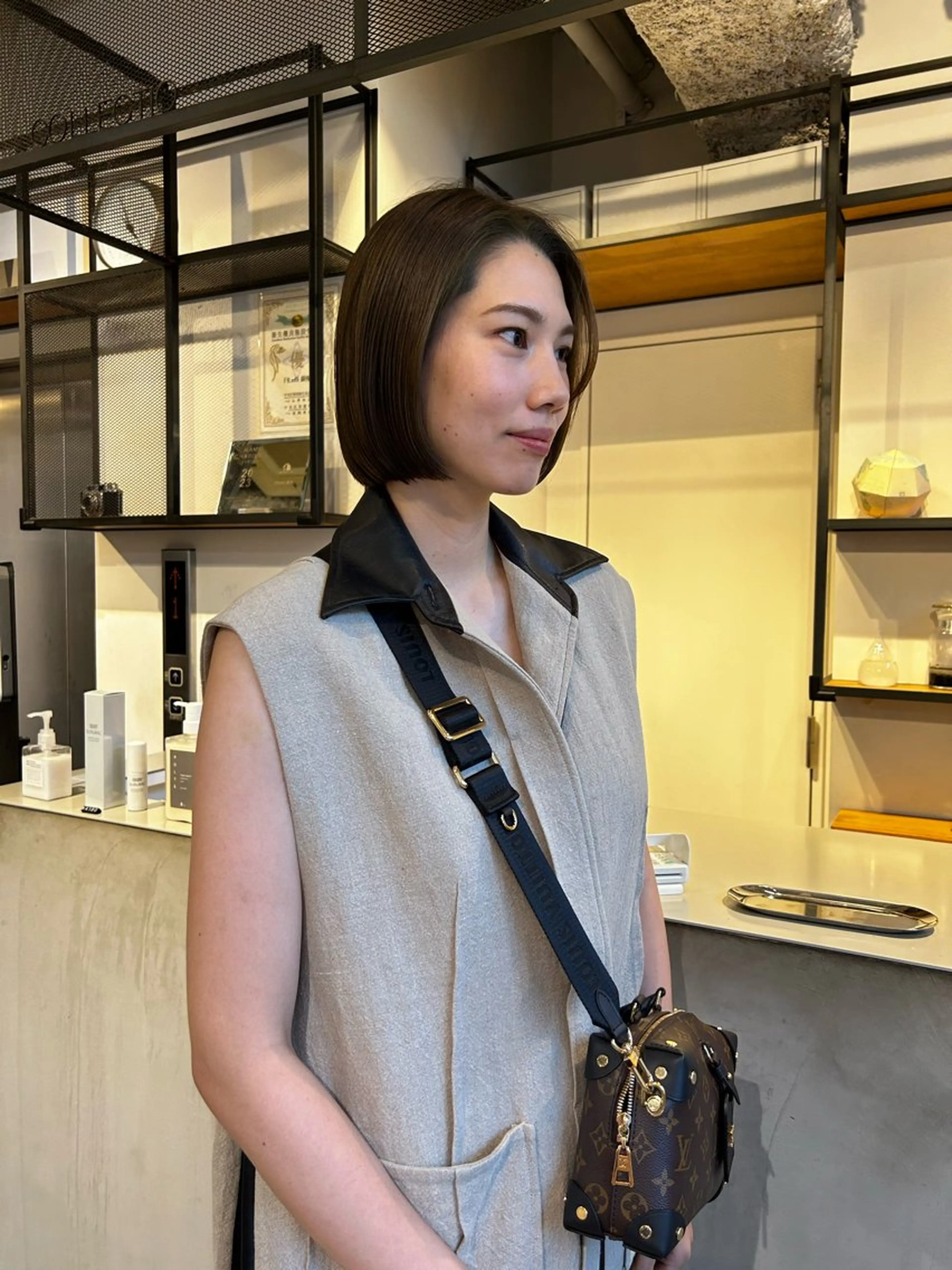 ショート 津葉井 麗奈のヘアスタイル