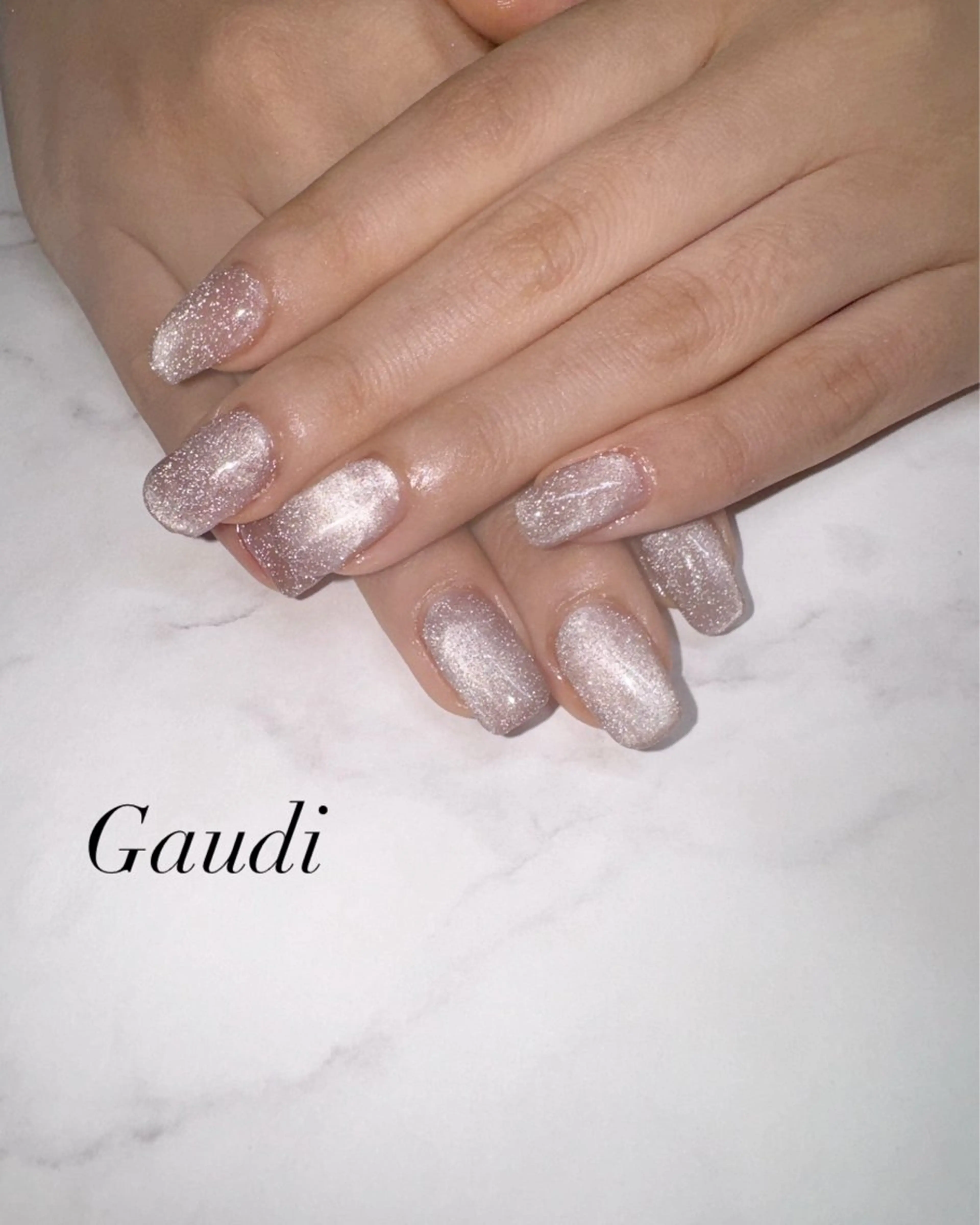 ネイル フラッシュネイル キラキラネイル マグネットネイル Gaudi.Nail Rinaのその他イメージ