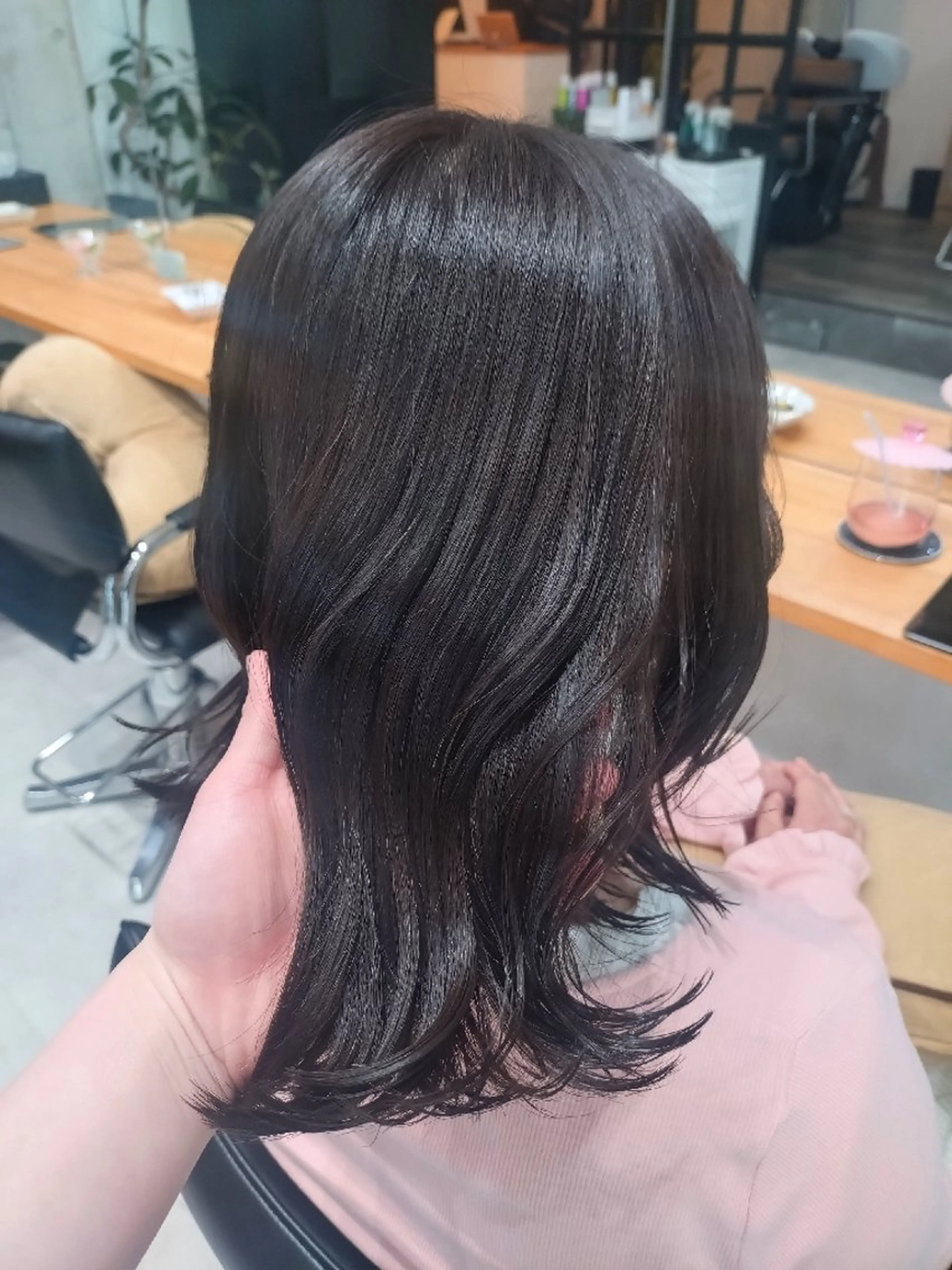 ミディアム カラー カット ヘアカラー トリートメント ヘアアレンジ/透明感 カラー/AKARIのヘアスタイル