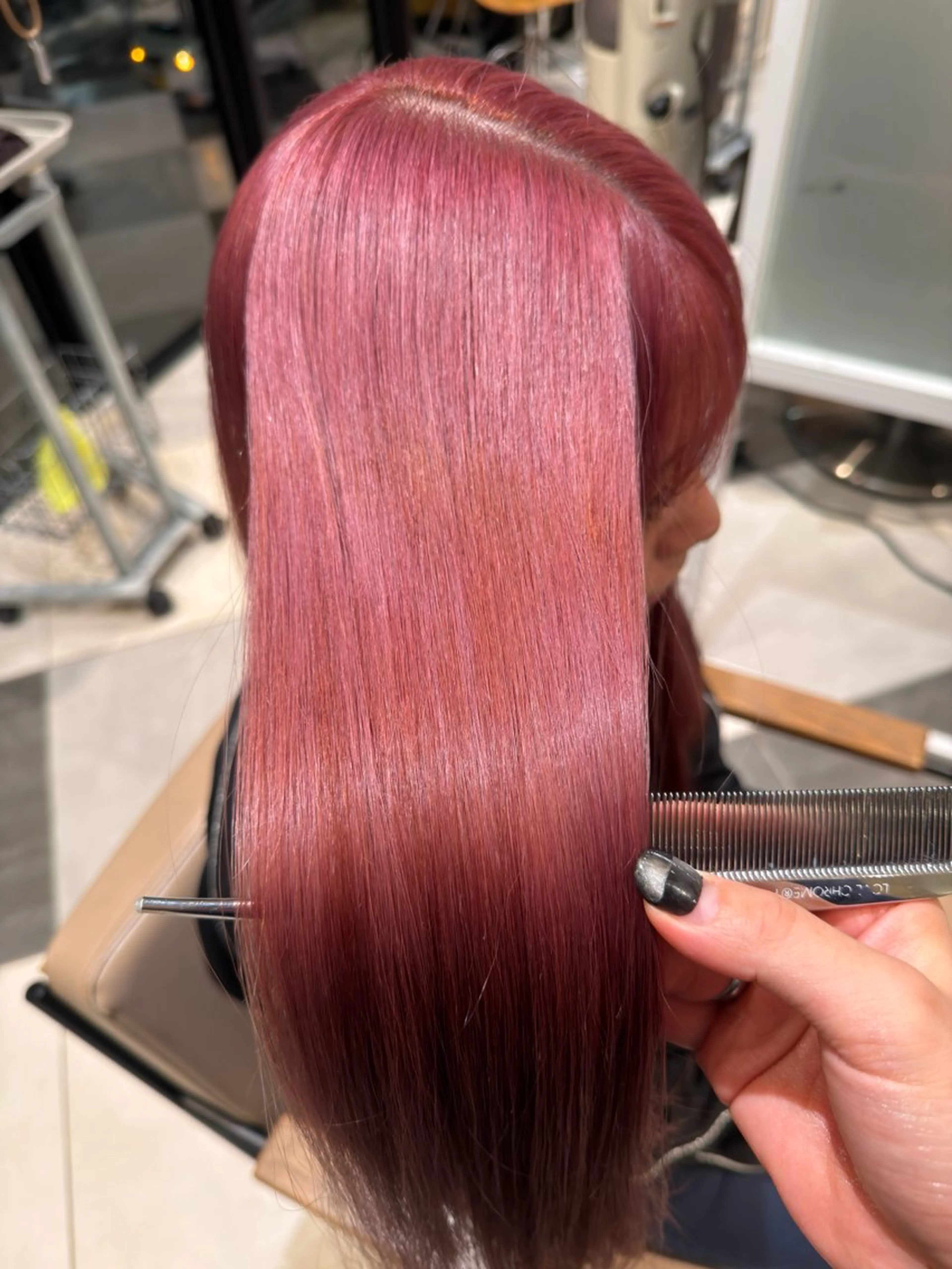 カラー ヘアカラー 野里 来希のヘアスタイル