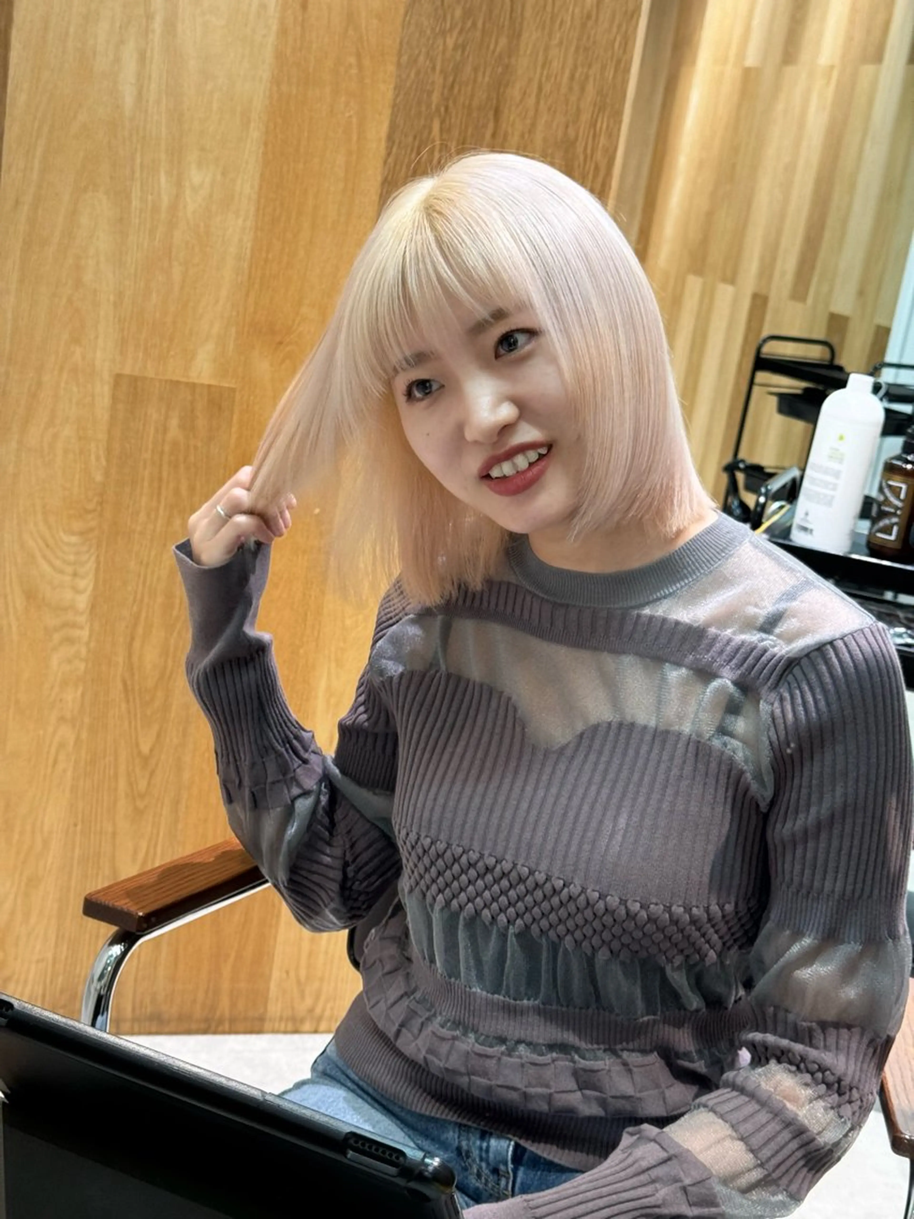 ショート カラー ヘアカラー トリートメント GO TO DAY SHAIRE SALON SHIBUYA SOL所属・半個室サロン 早坂僚太のヘアスタイル