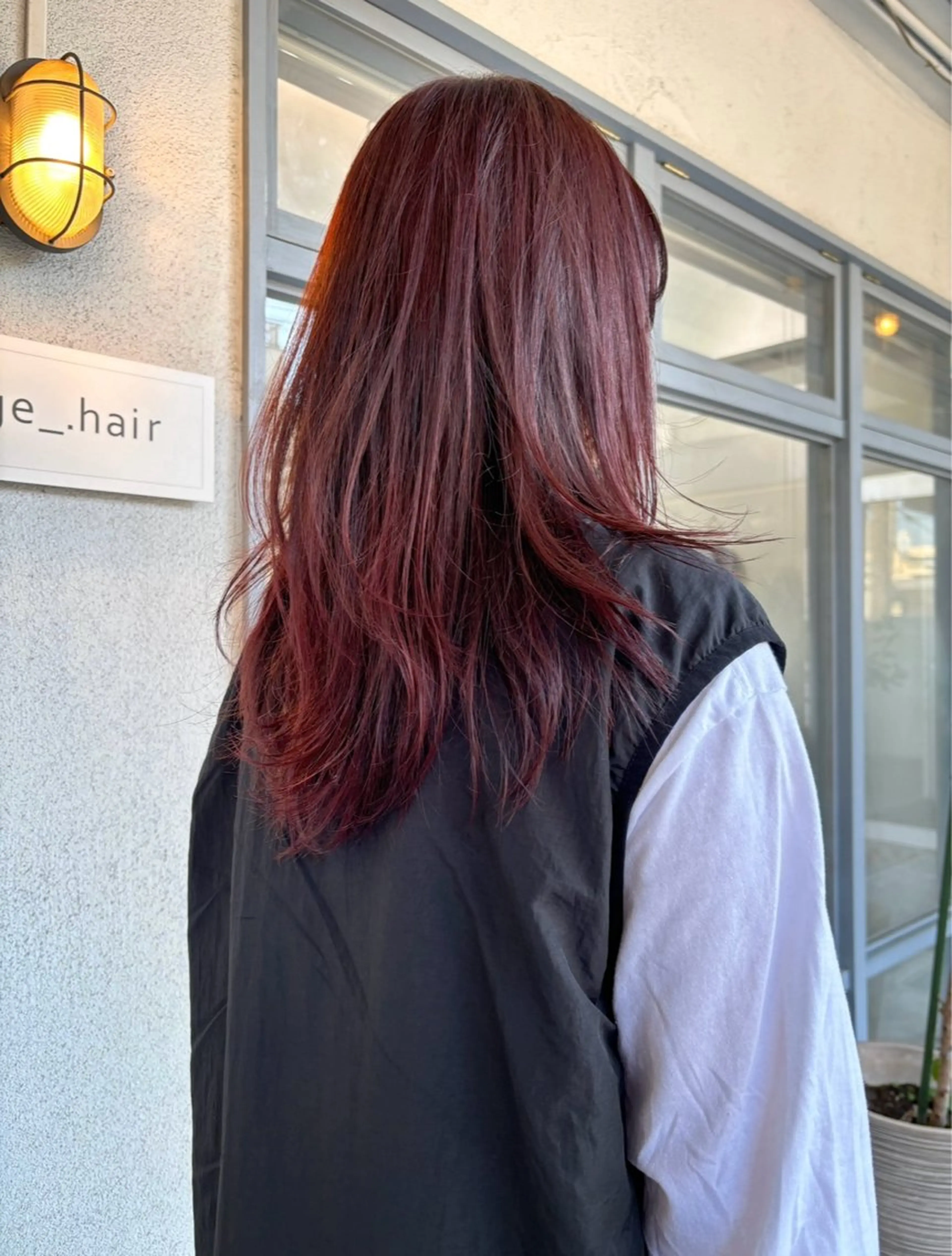 ロング paige_.hair所属・蛭町 遥香のヘアスタイル