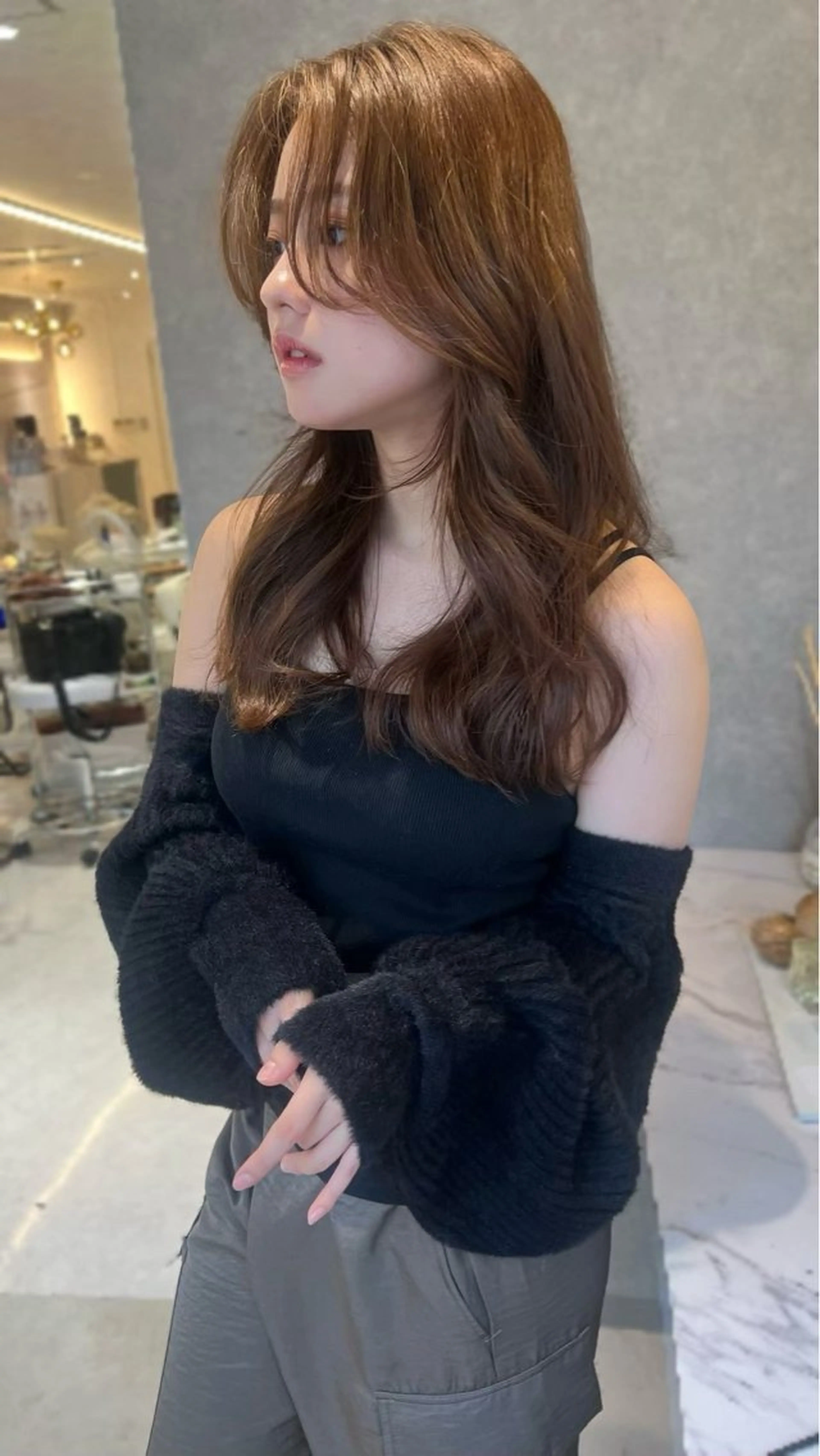 ロング カラー カラーモデル/梅田/ ⭐️seina⭐️のヘアスタイル