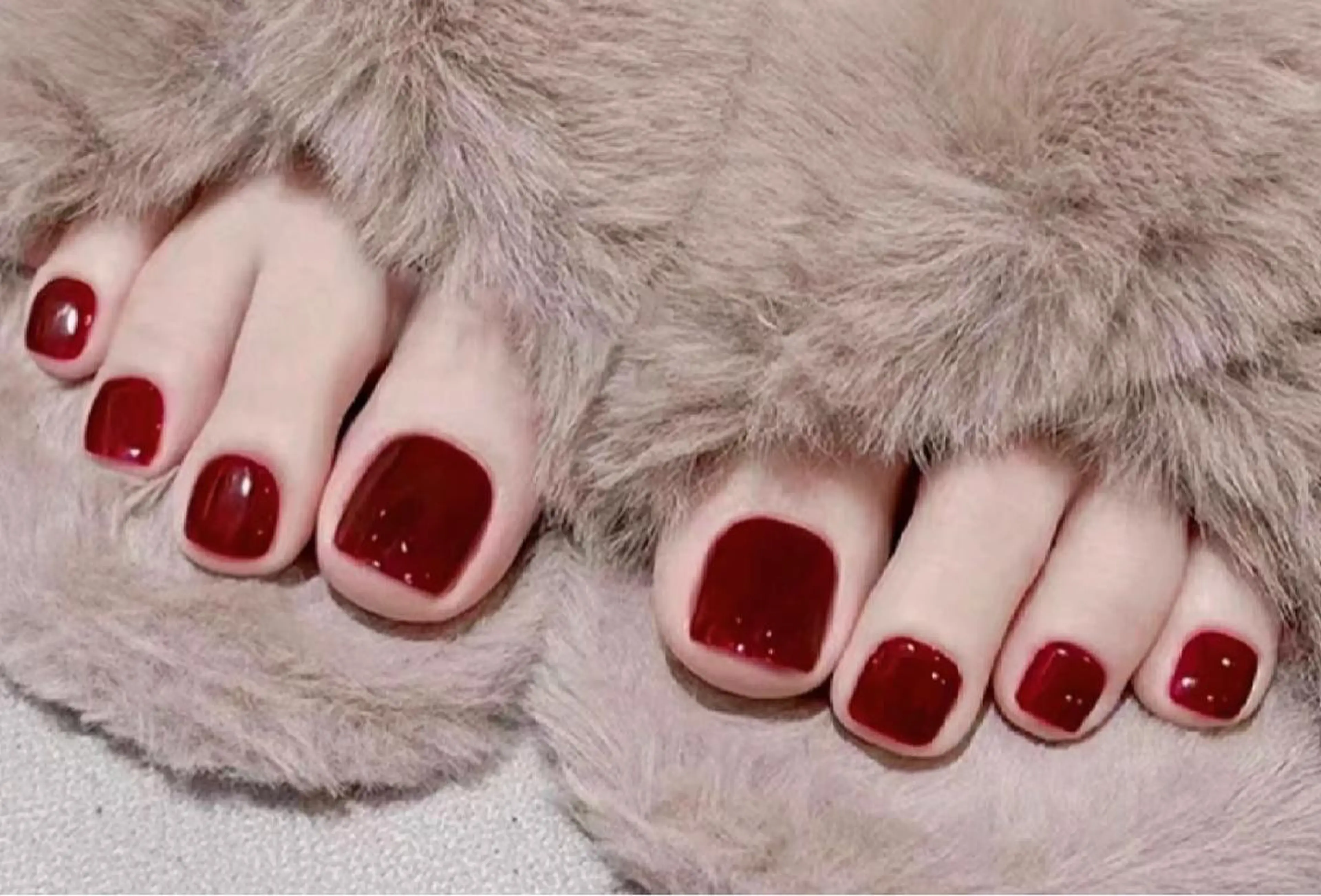 🦶🌸【新規ソフトジェルオフ無料】フットワンカラーorマグネットorラメ・グラデーション1色プラス550円追加料金🌸の写真