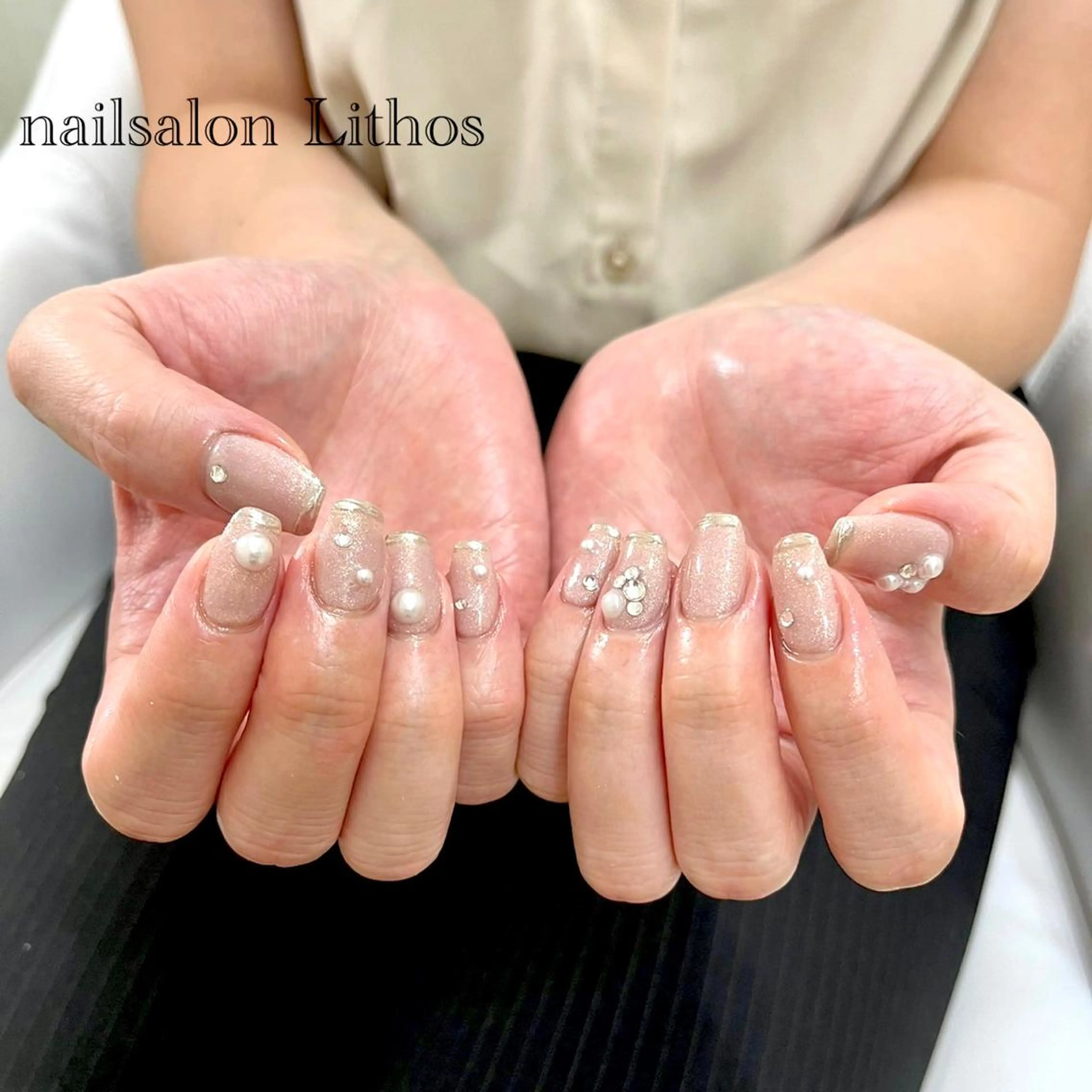 ネイル ハンドネイル nailsalon Lithos所属・nailsalon Recontreのネイルデザイン