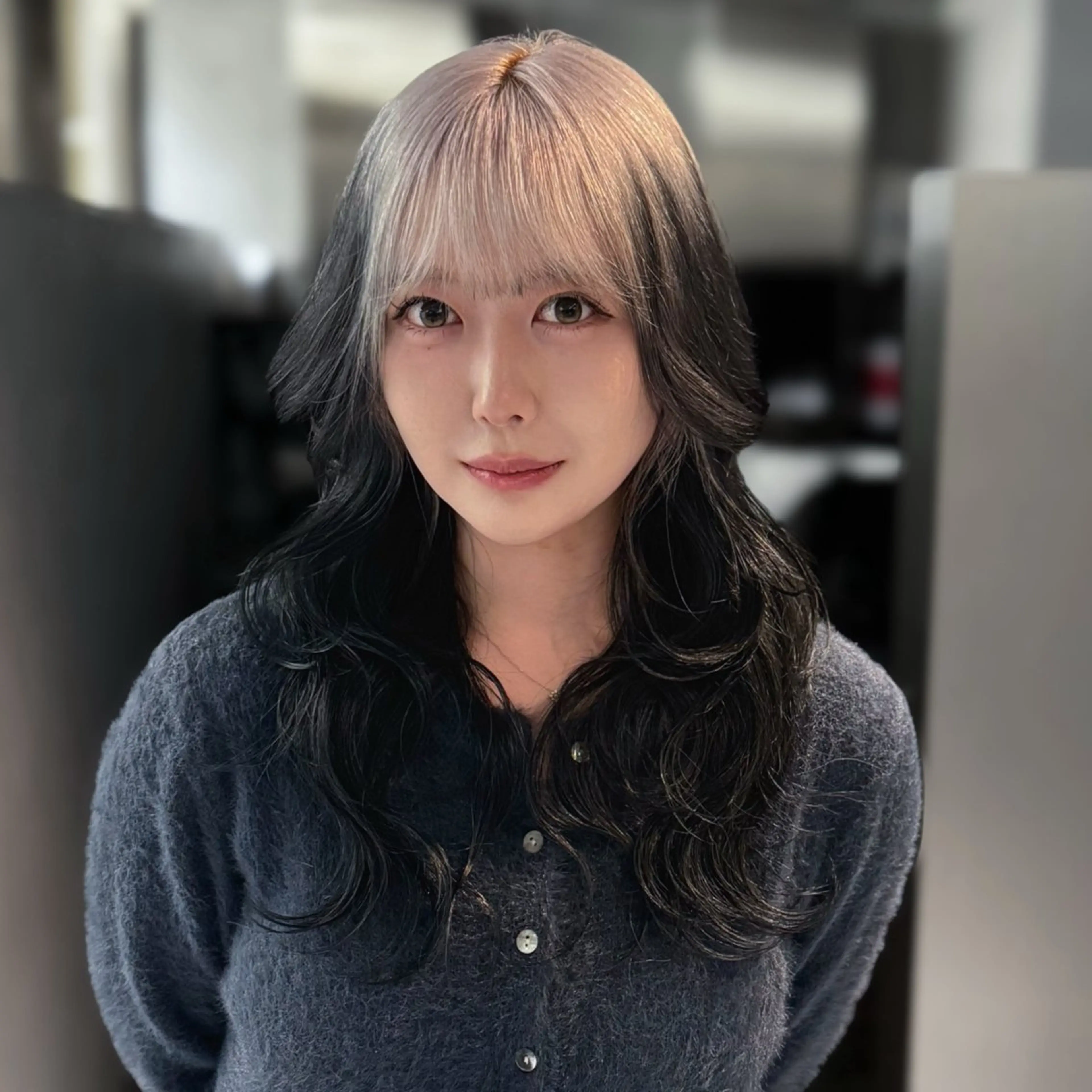 ロング カラー ヘアカラー ハイトーン/デザイン カラー／悠斗のヘアスタイル