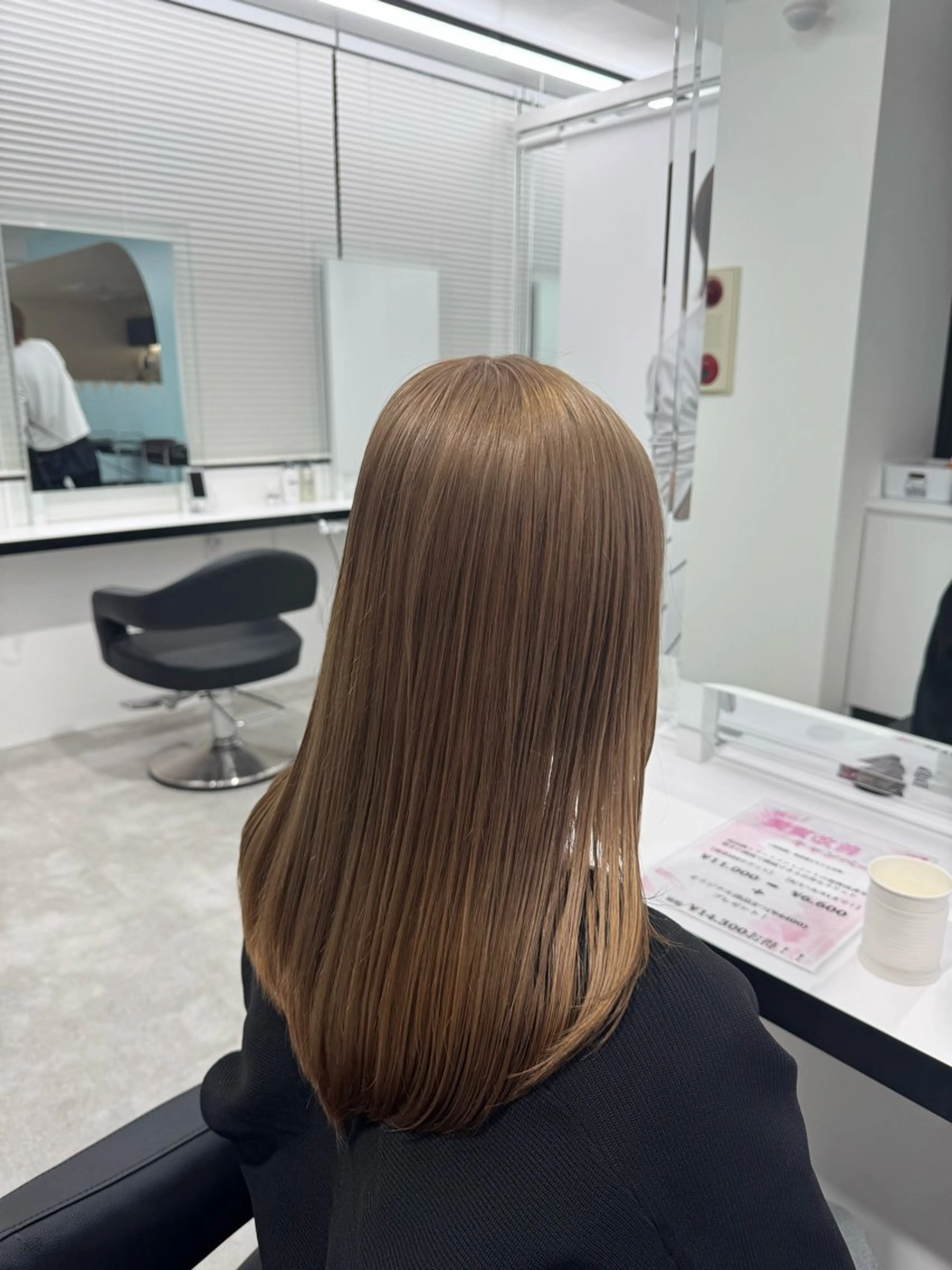 セミロング ヘアカラー レイヤー/透明感☃️ kyotaro⛄️のヘアスタイル