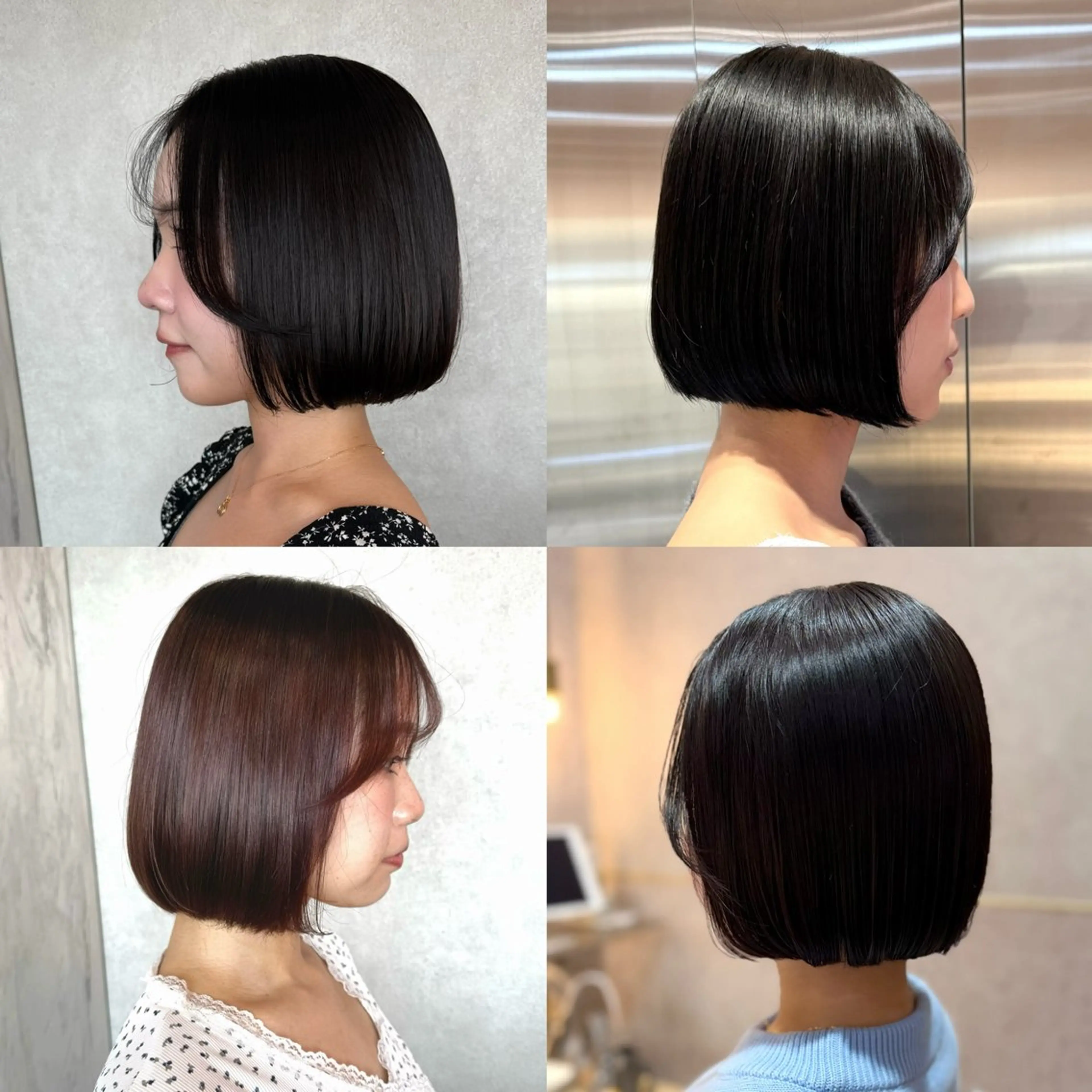 ボブ×カラー×顔まわりカット×トリートメント🇰🇷🩷の写真