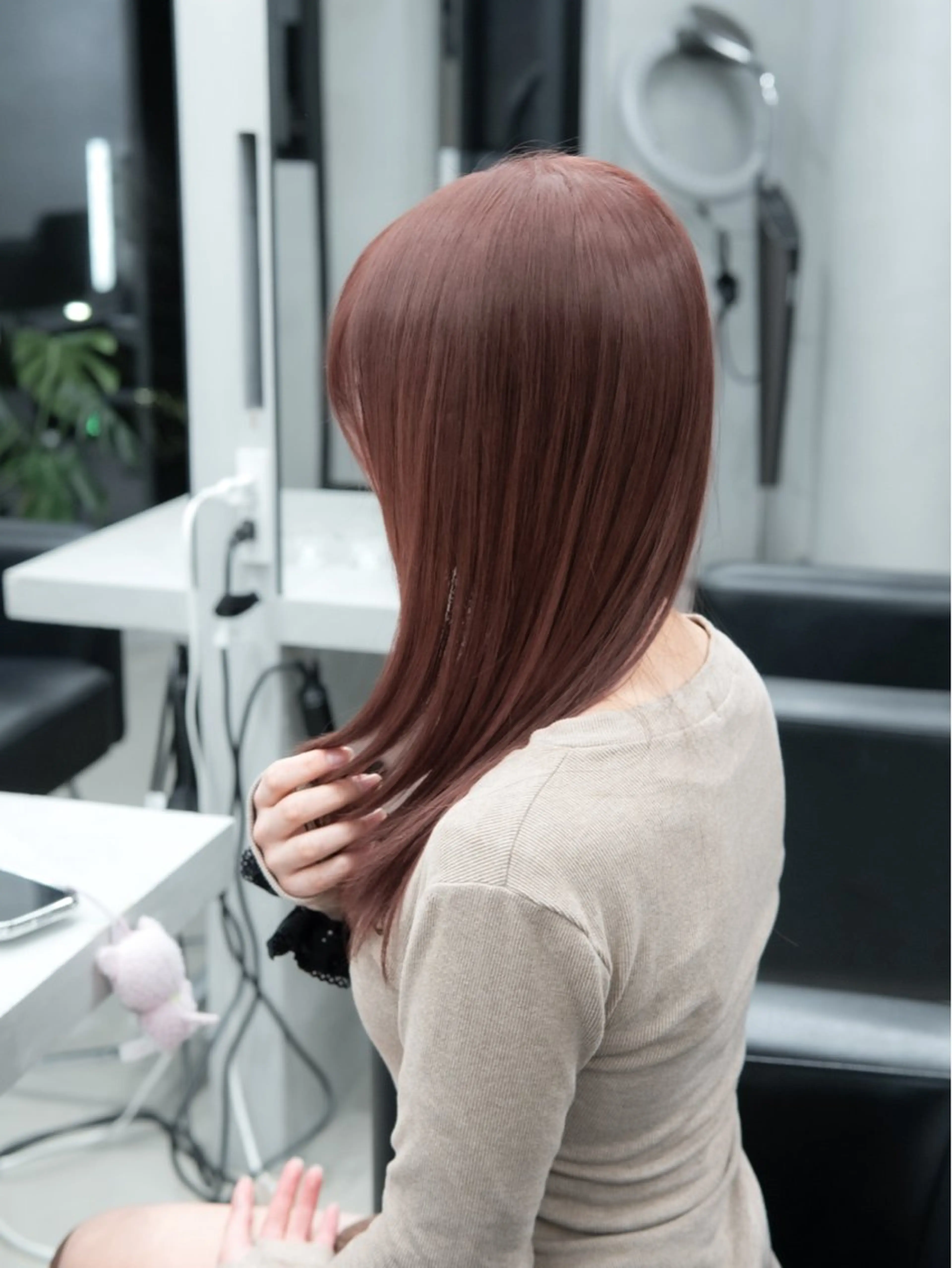 《ミニモ学割》U24🌸 🩵ྀིワンカラー ＋高濃度水素髪質改善トリートメント ＋ 17stepトリートメント🩵ྀིの写真