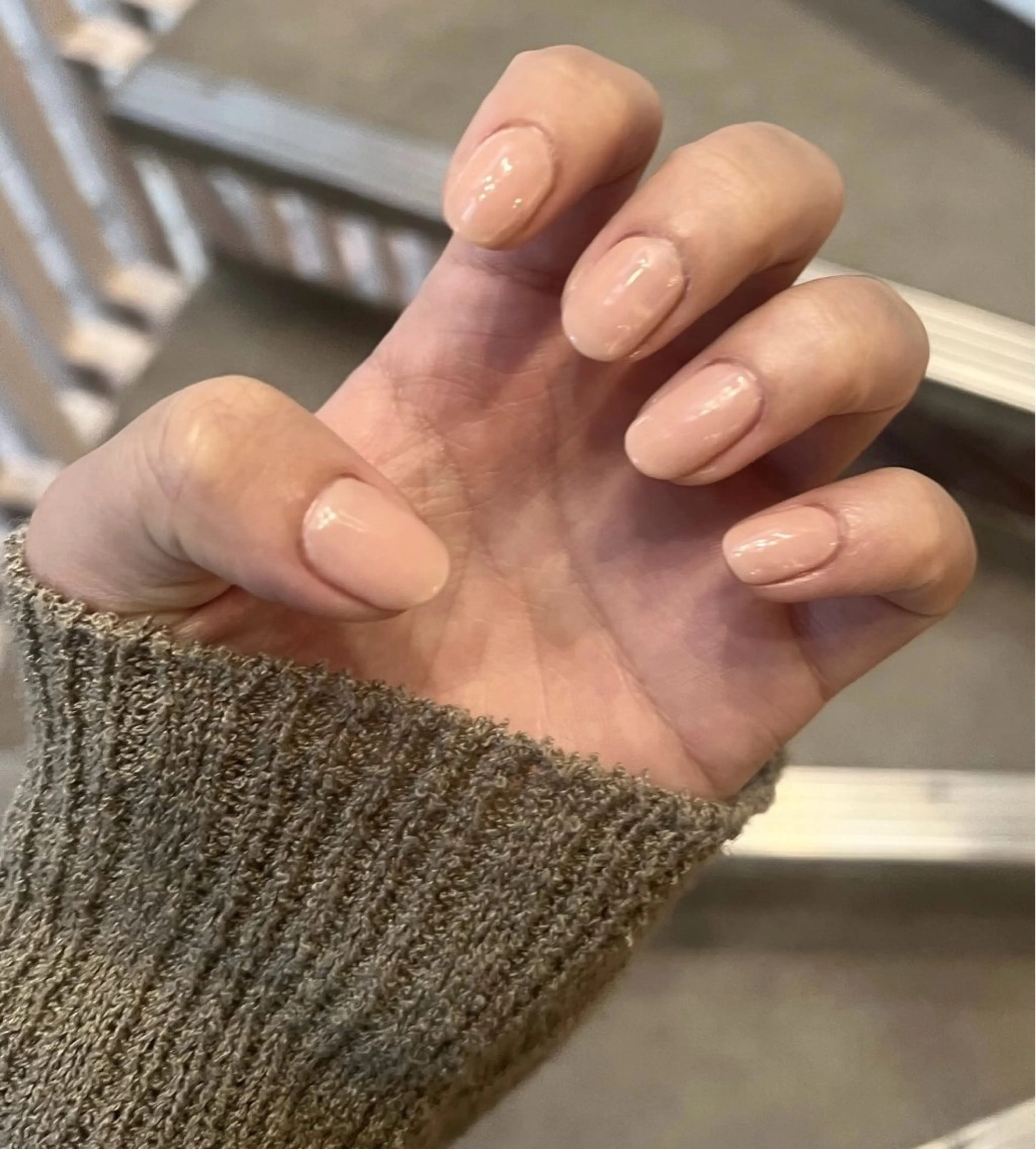 ネイル ワンカラーネイル Luria 自由ヶ丘店所属・涼純音 .のネイルデザイン