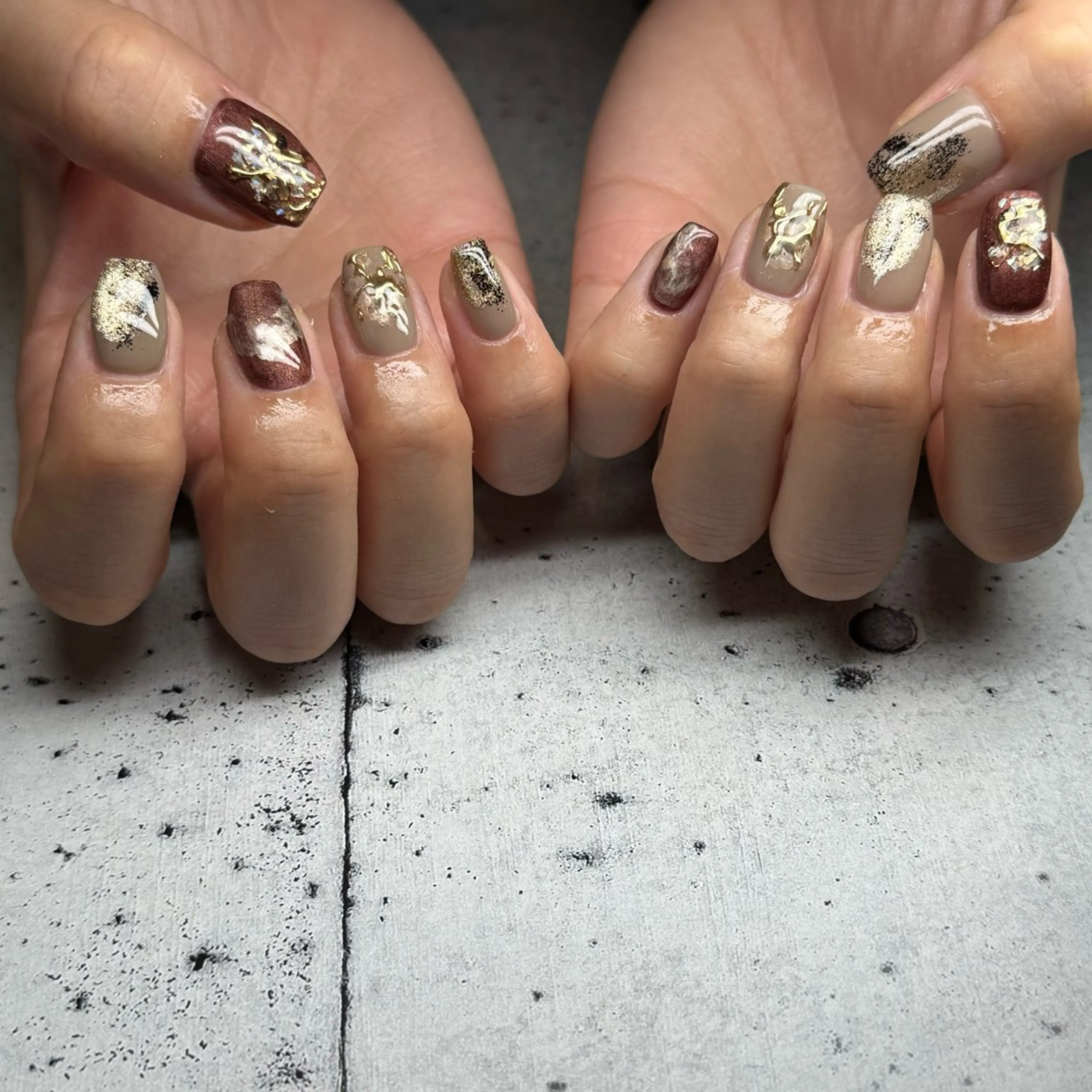 ネイル ハンドネイル 𝐫𝐚𝐢 𝐧𝐚𝐢𝐥の眉毛・アイブロウイメージ