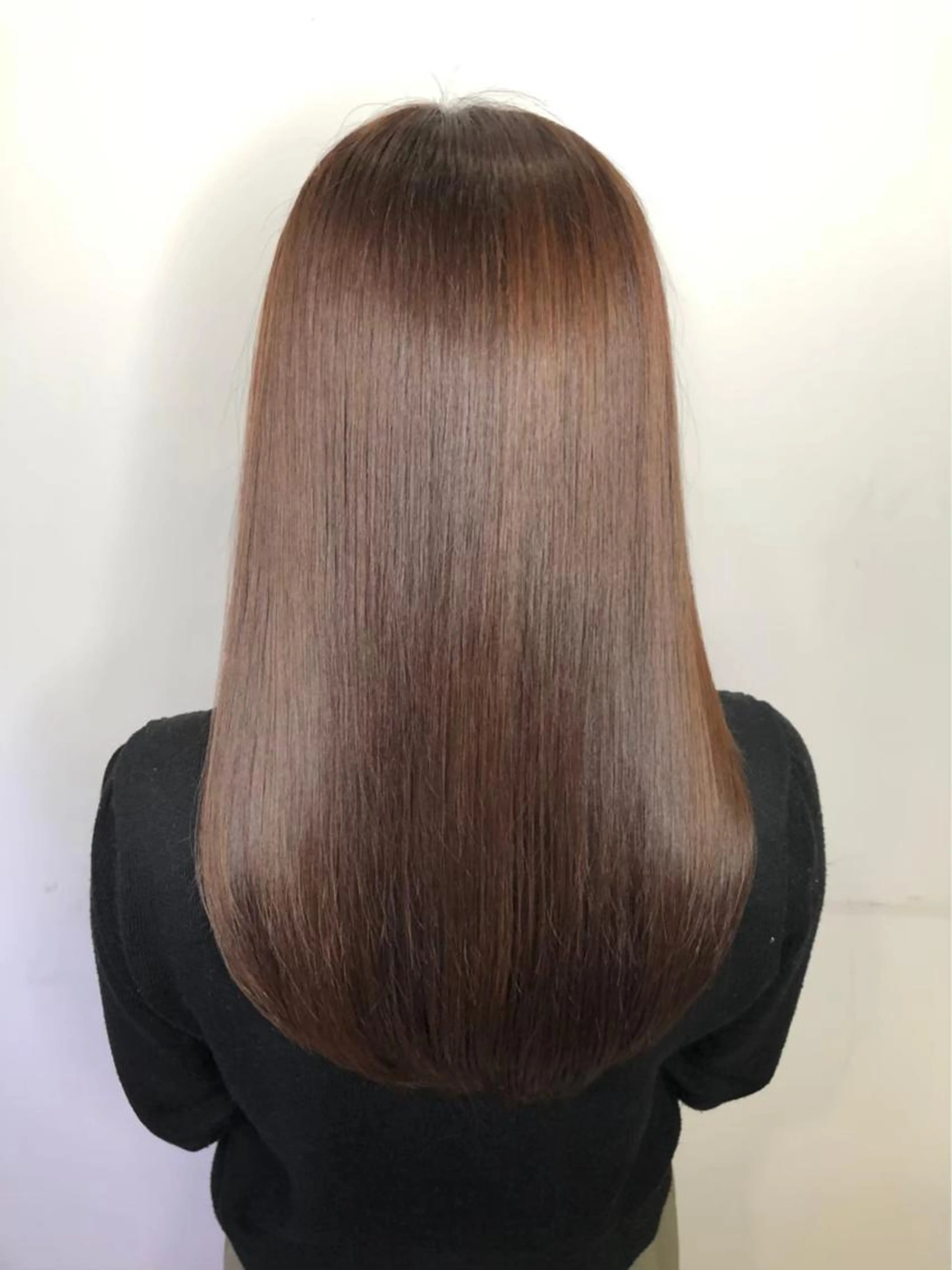 縮毛矯正 + treatmentの写真