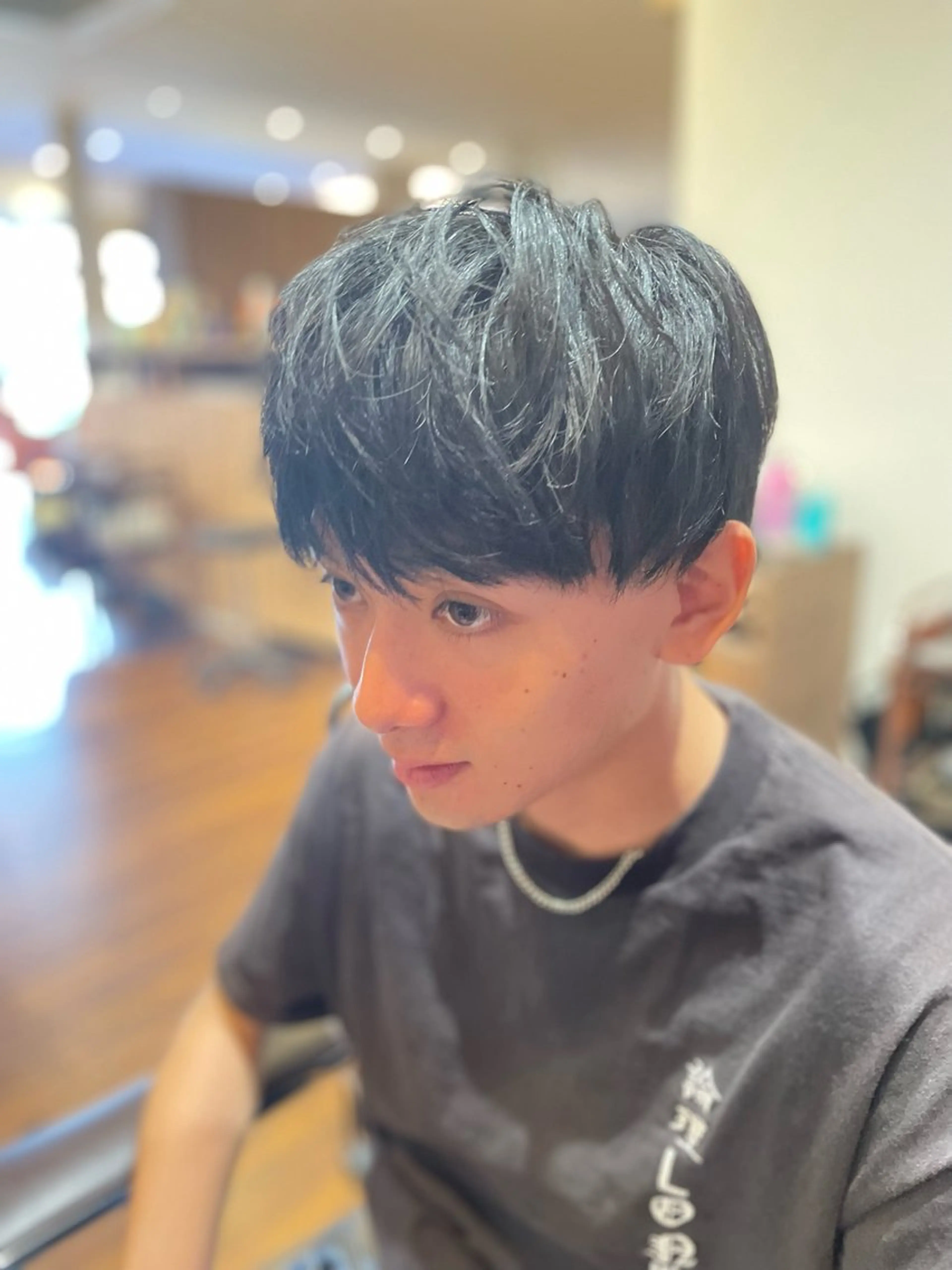 ショート カラー メンズ select 大森 慶斗のヘアスタイル