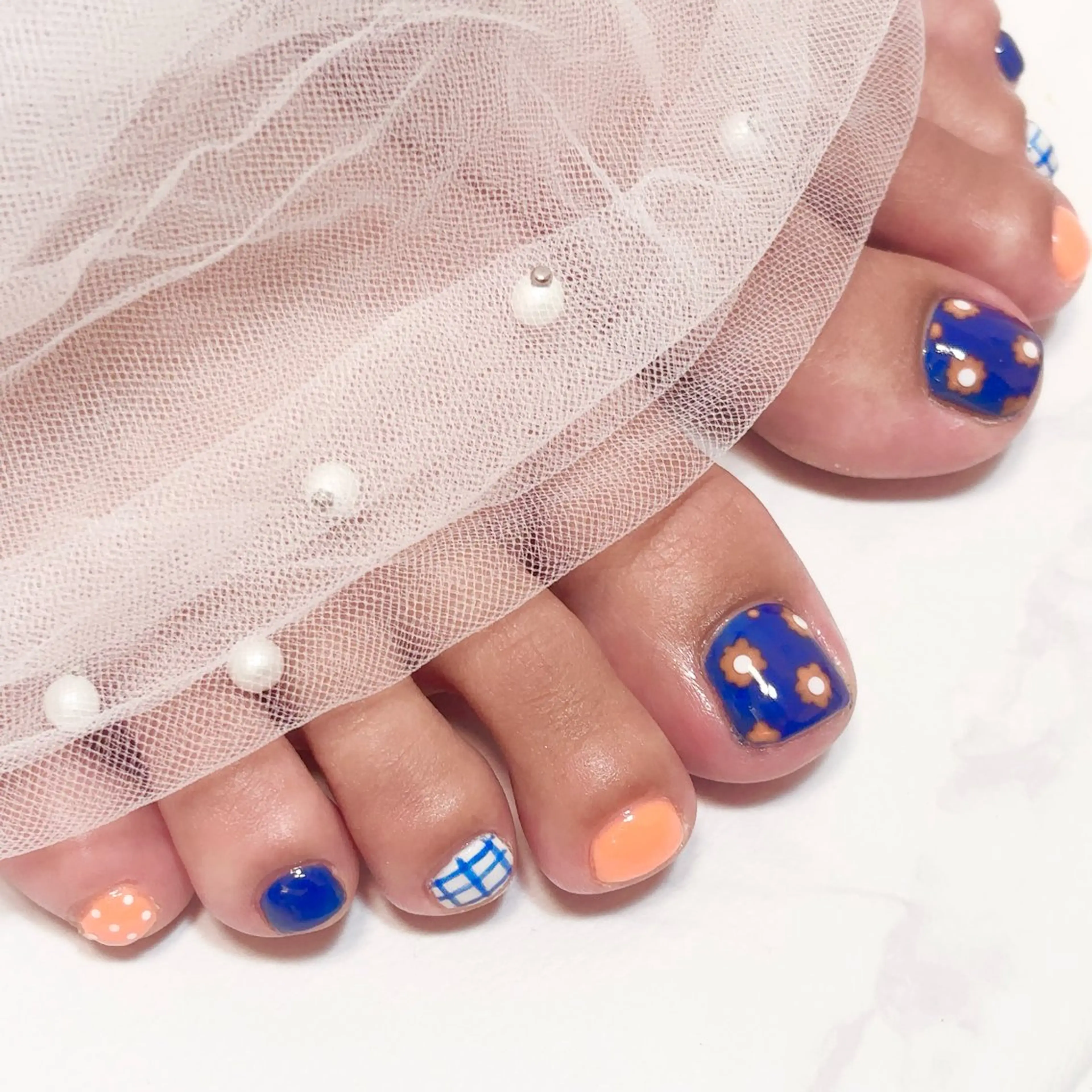 ネイル フットネイル San＆Lily madokaのネイルデザイン