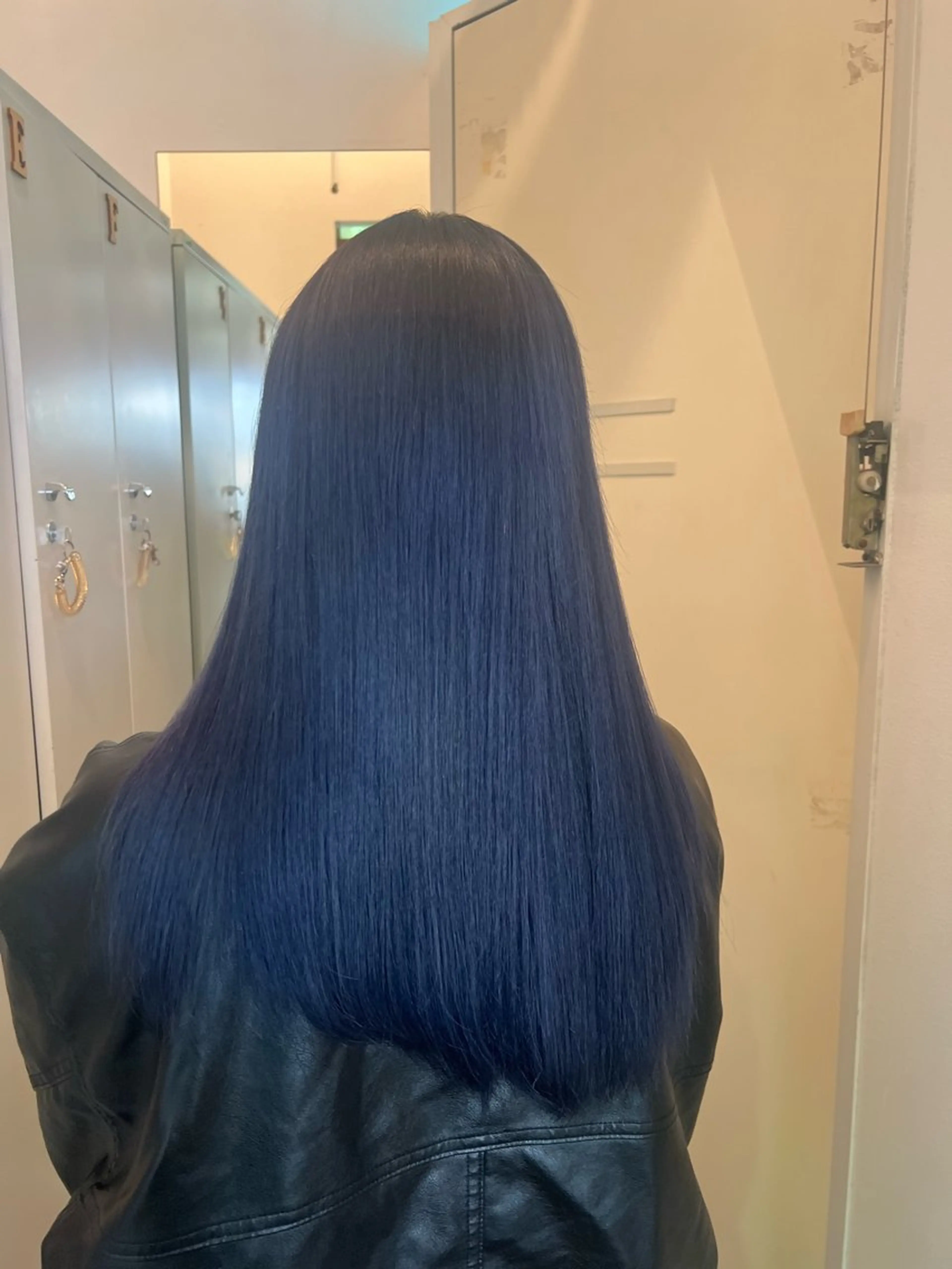 ロング ハイトーンカラー/エ クステ/デザインのヘアスタイル