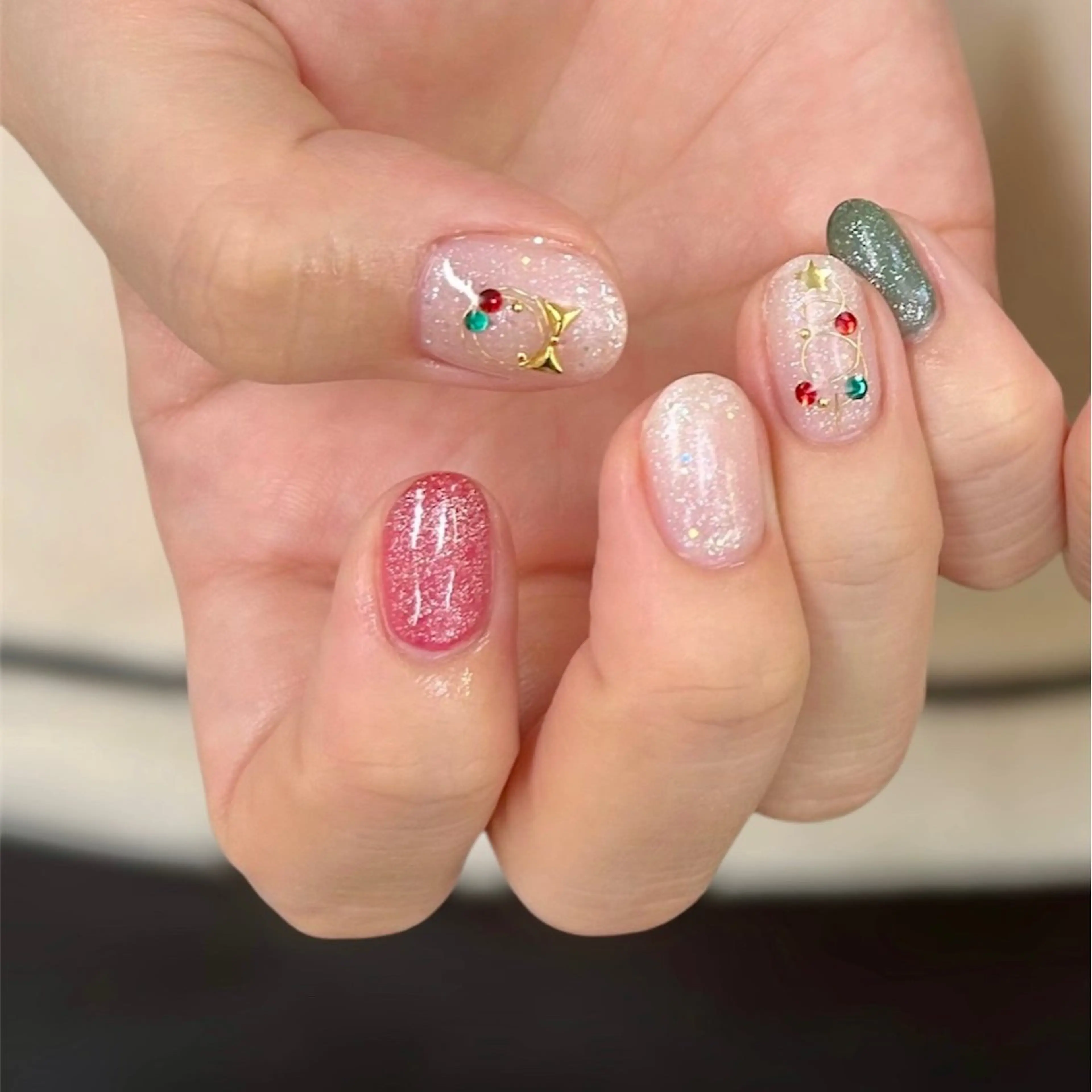 ネイル ハンドネイル アトリエ　ミモザ所属・いまむら あかりのネイルデザイン