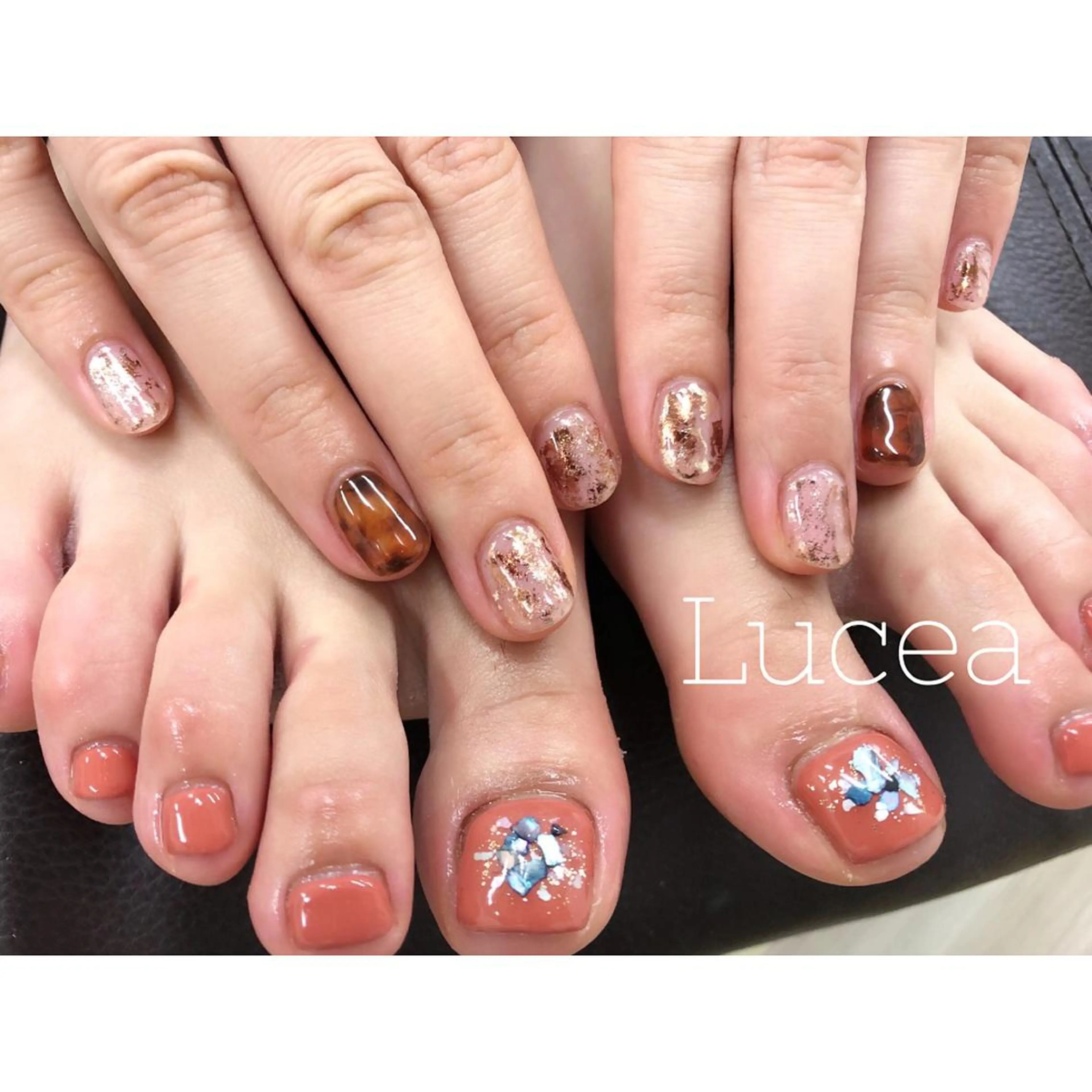 ネイル アートネイル フットネイル シンプルネイル Nail Eyeのネイルデザイン