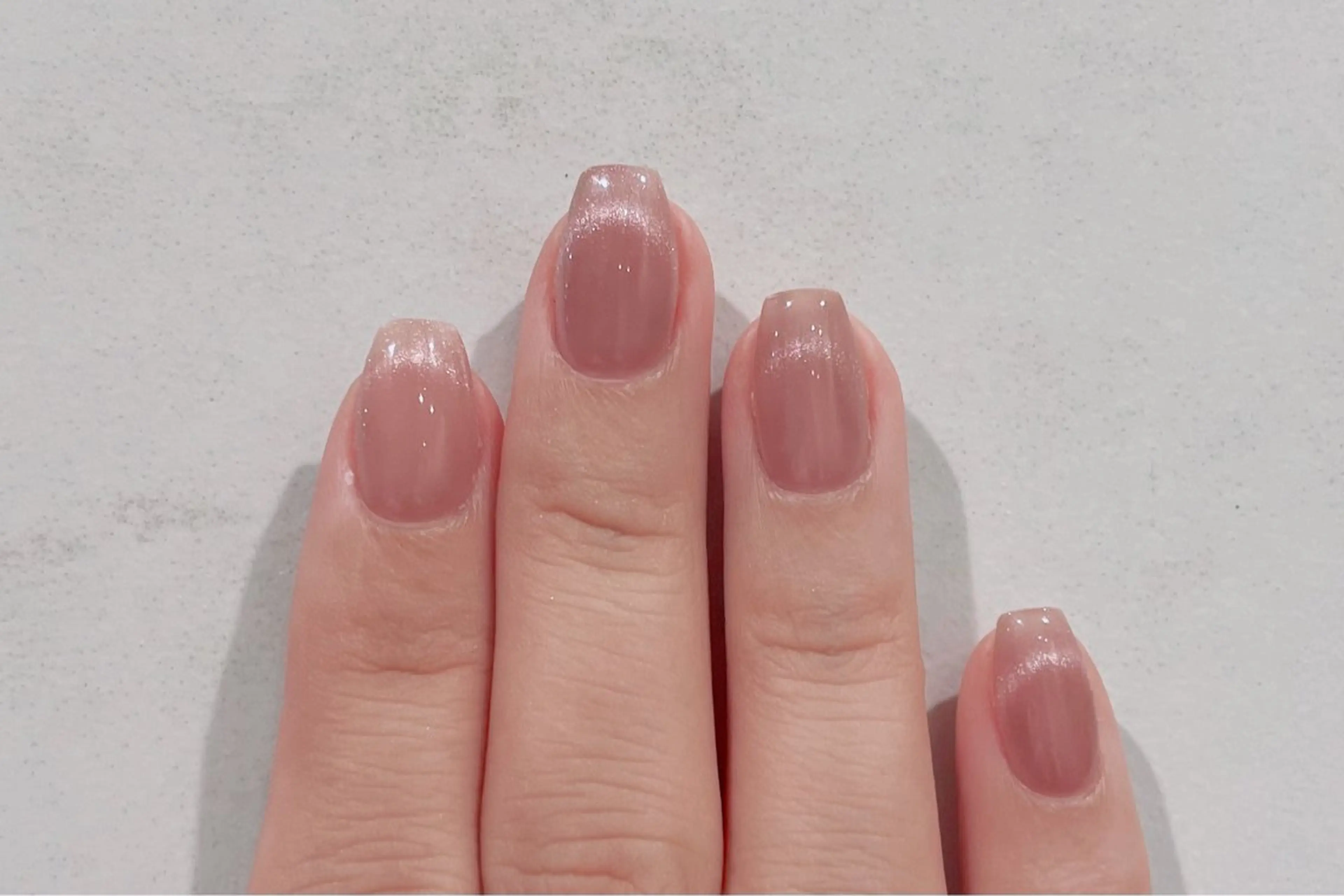 【オフ込み】マグネット🧲ネイル♡の写真