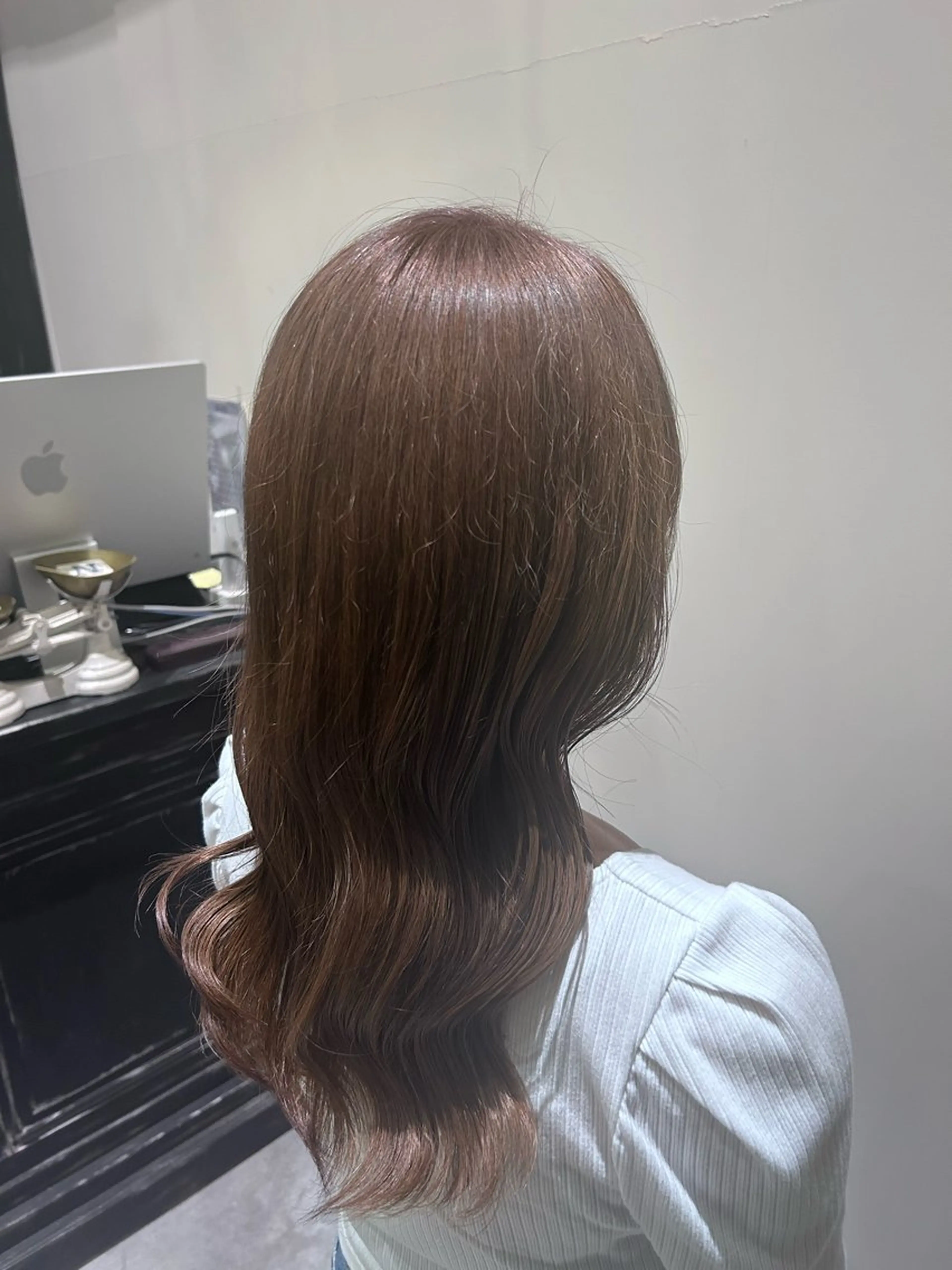 ミディアム 嶋崎 楓也のヘアスタイル