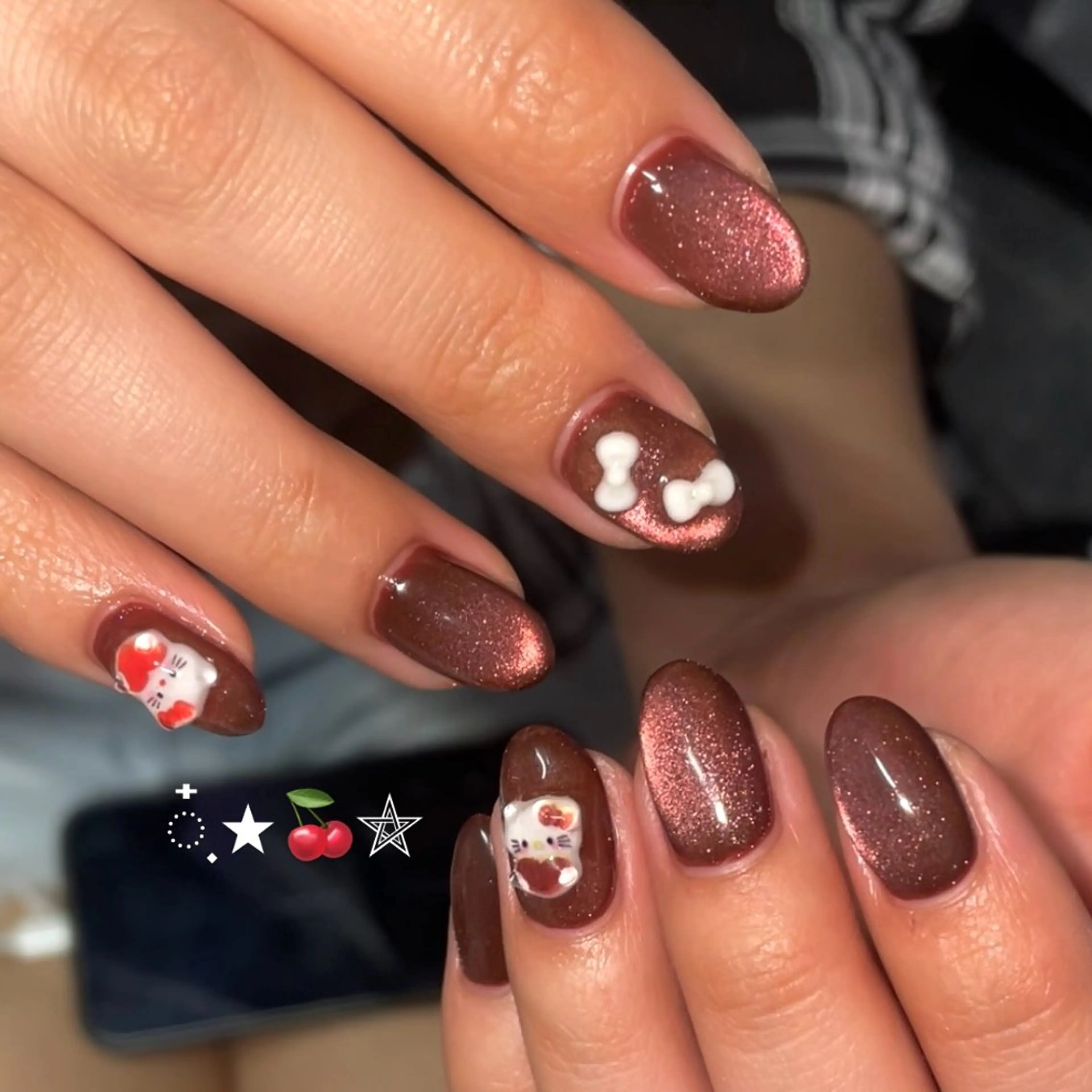 ネイル ハンドネイル yuna@ 練習生☘️のネイルデザイン