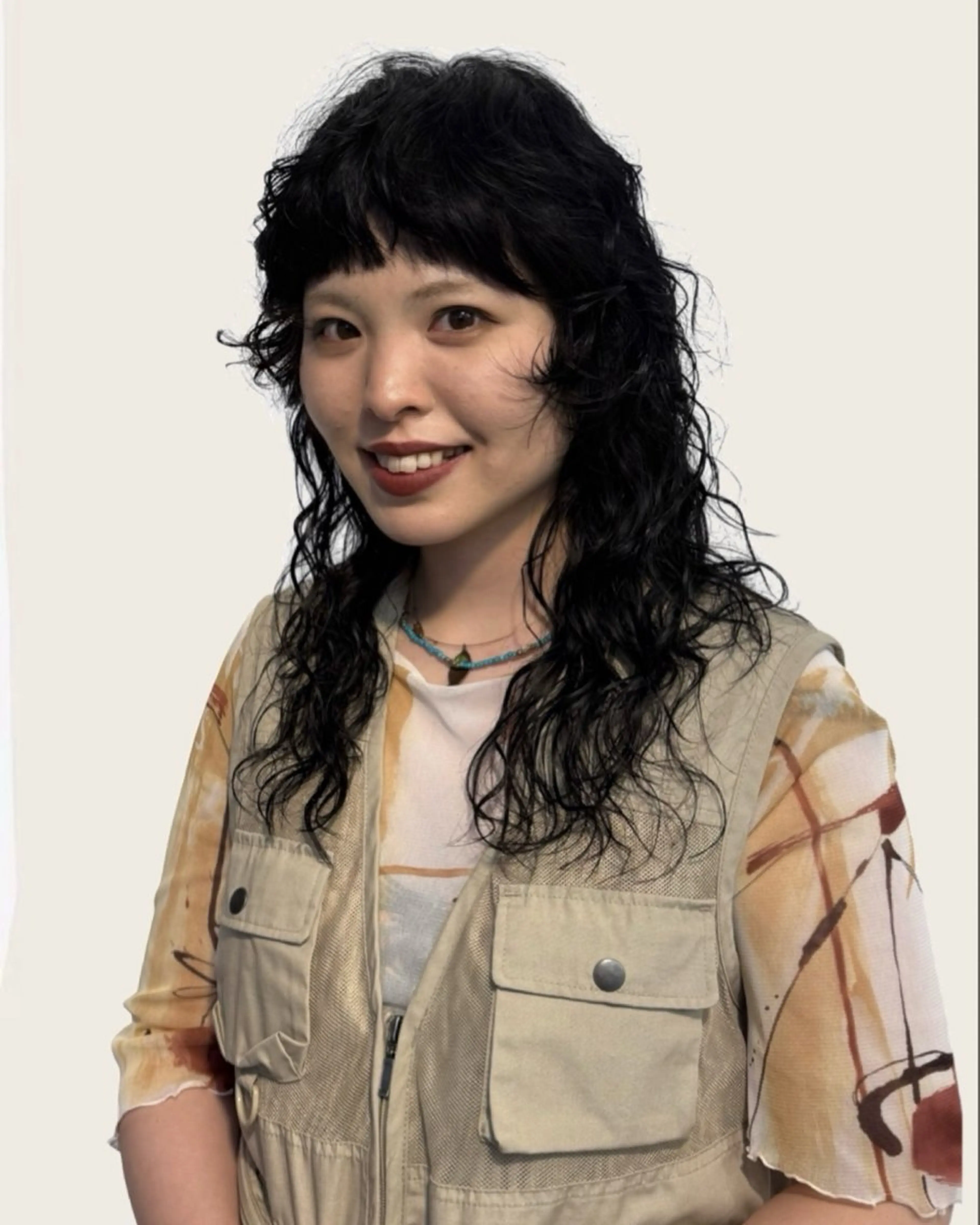 🫟カット+カラー+パーマ+高濃度シルクトリートメント🫟の写真