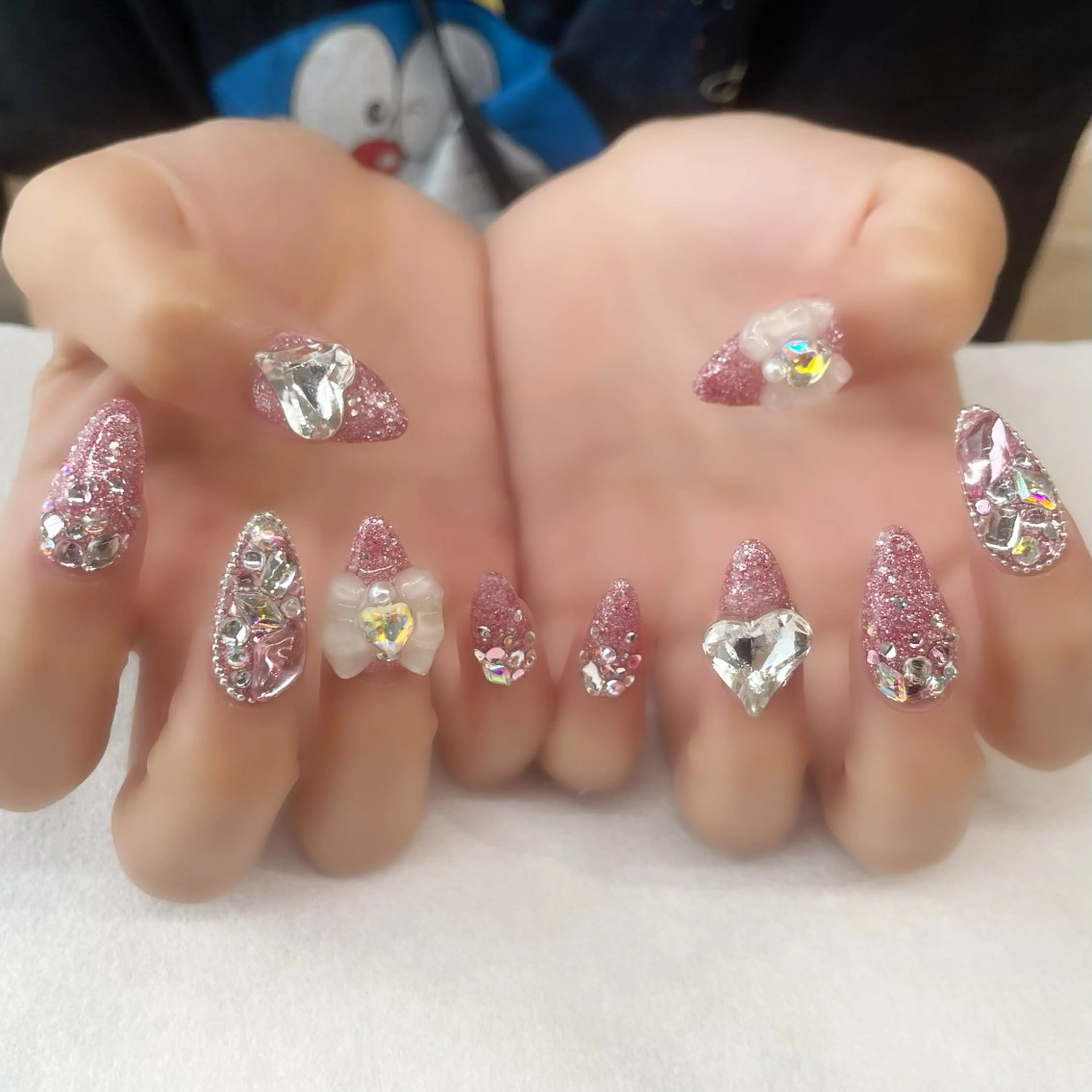 ネイル ハンドネイル 💎🐰 saki. m 🐰💎のネイルデザイン