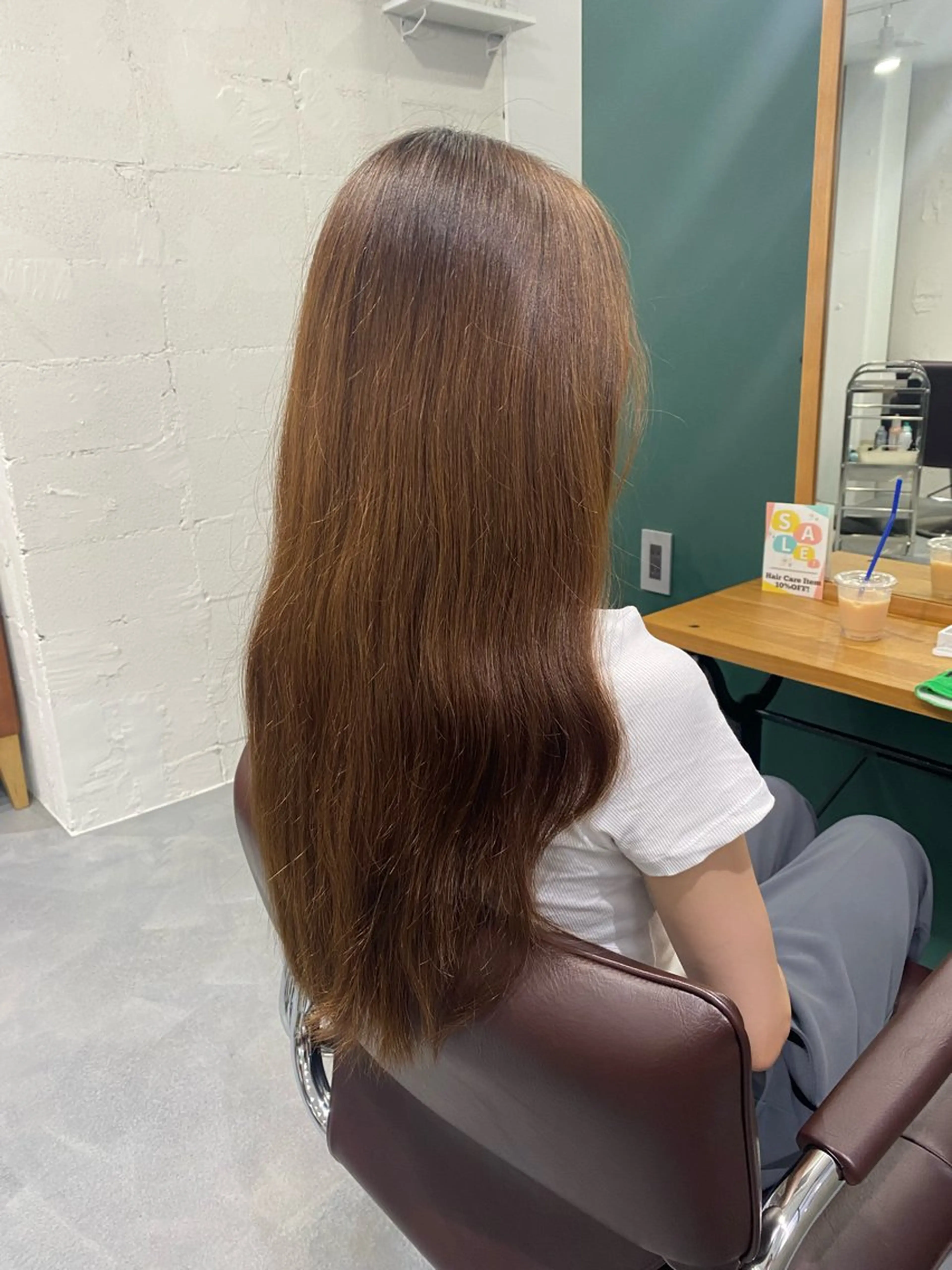 セミロング カラー ヘアカラー ekolu北梅田店所属・梅田中崎町髪質改善 /オキヒロト/エコルのヘアスタイル